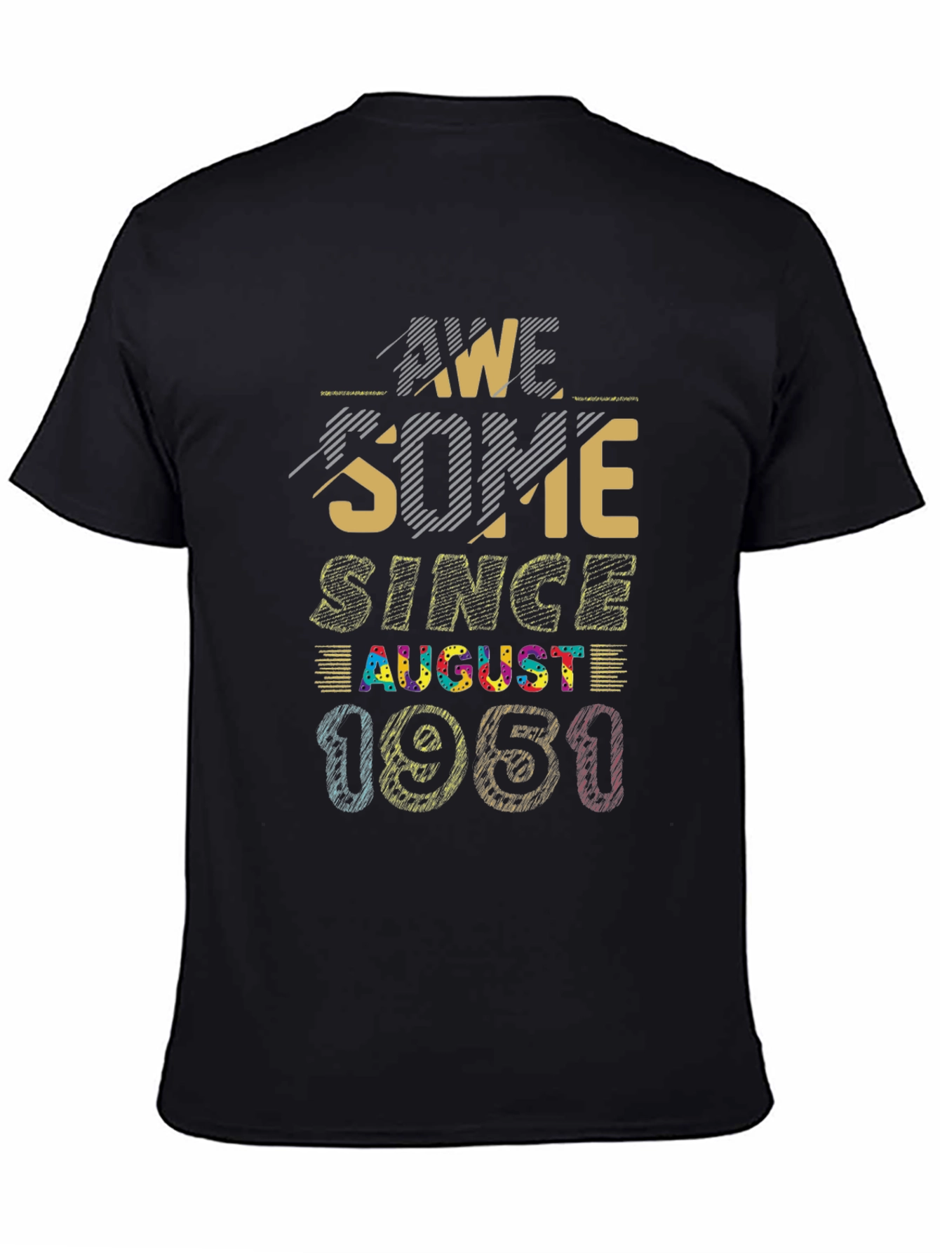 Awesome Since August 1981 T-Shirt