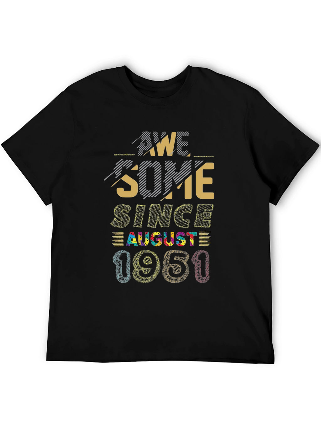 Awesome Since August 1981 T-Shirt
