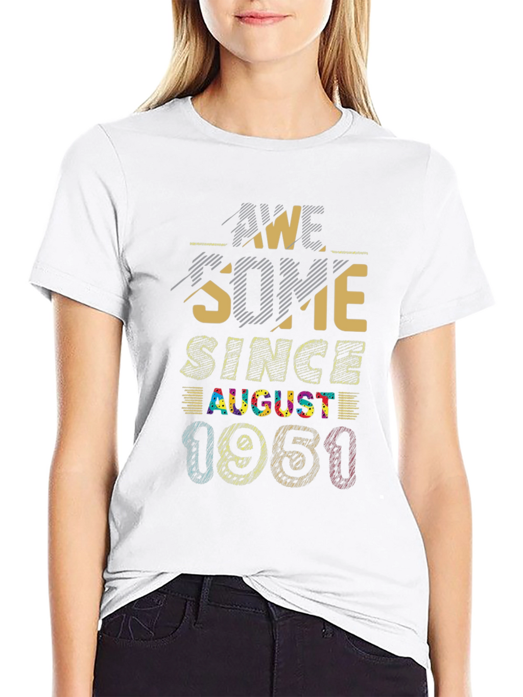 Awesome Since August 1981 T-Shirt