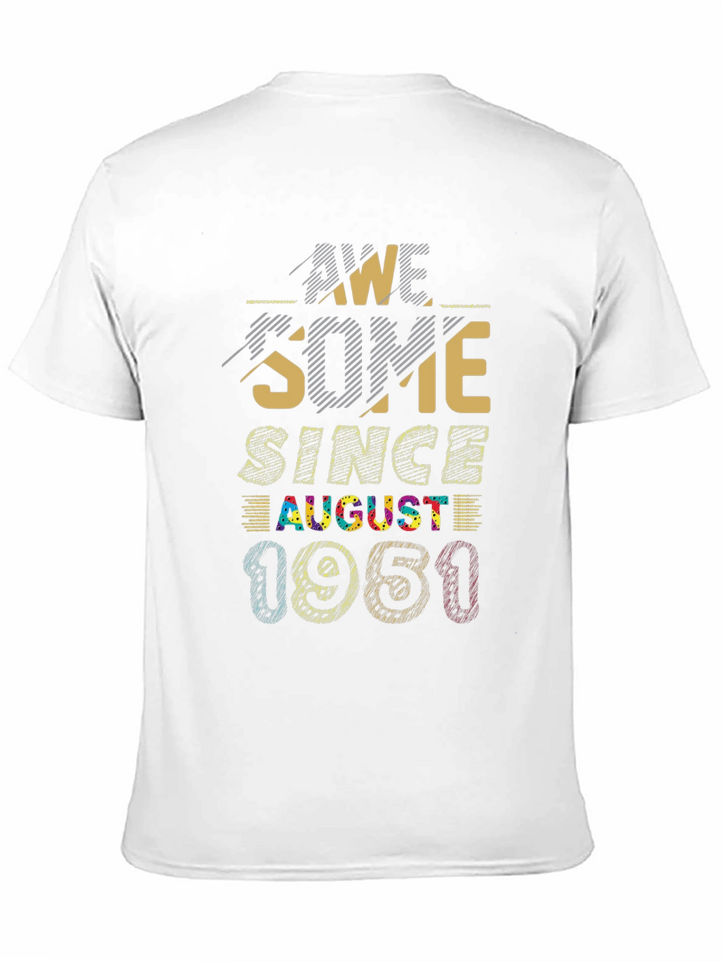 Awesome Since August 1981 T-Shirt