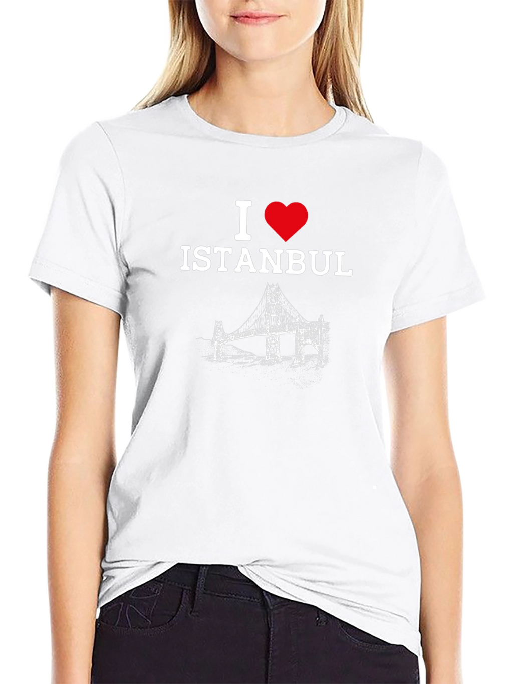 I Love Istanbul Black T-Shirt