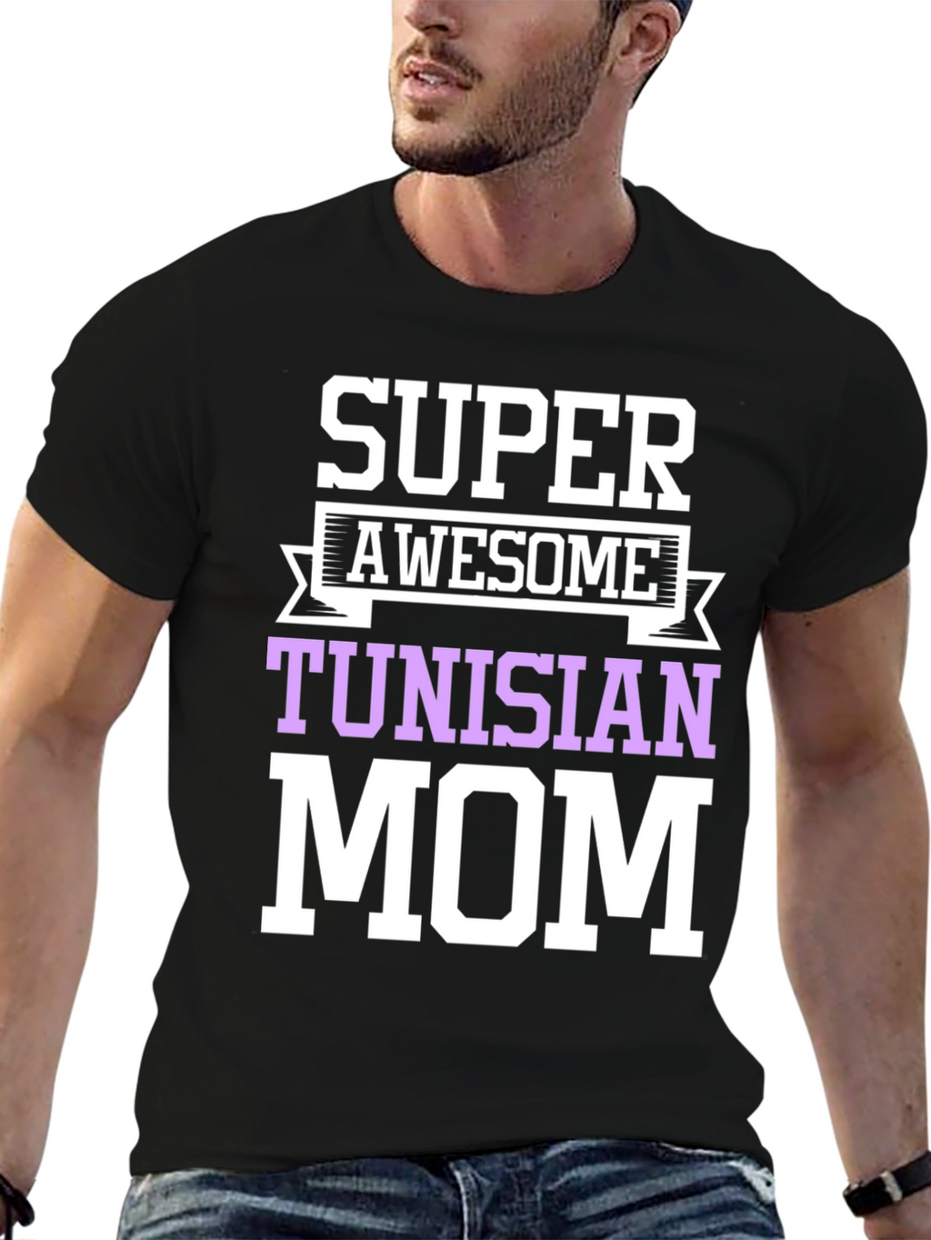 Super Awesome Tunisian Mom T-Shirt