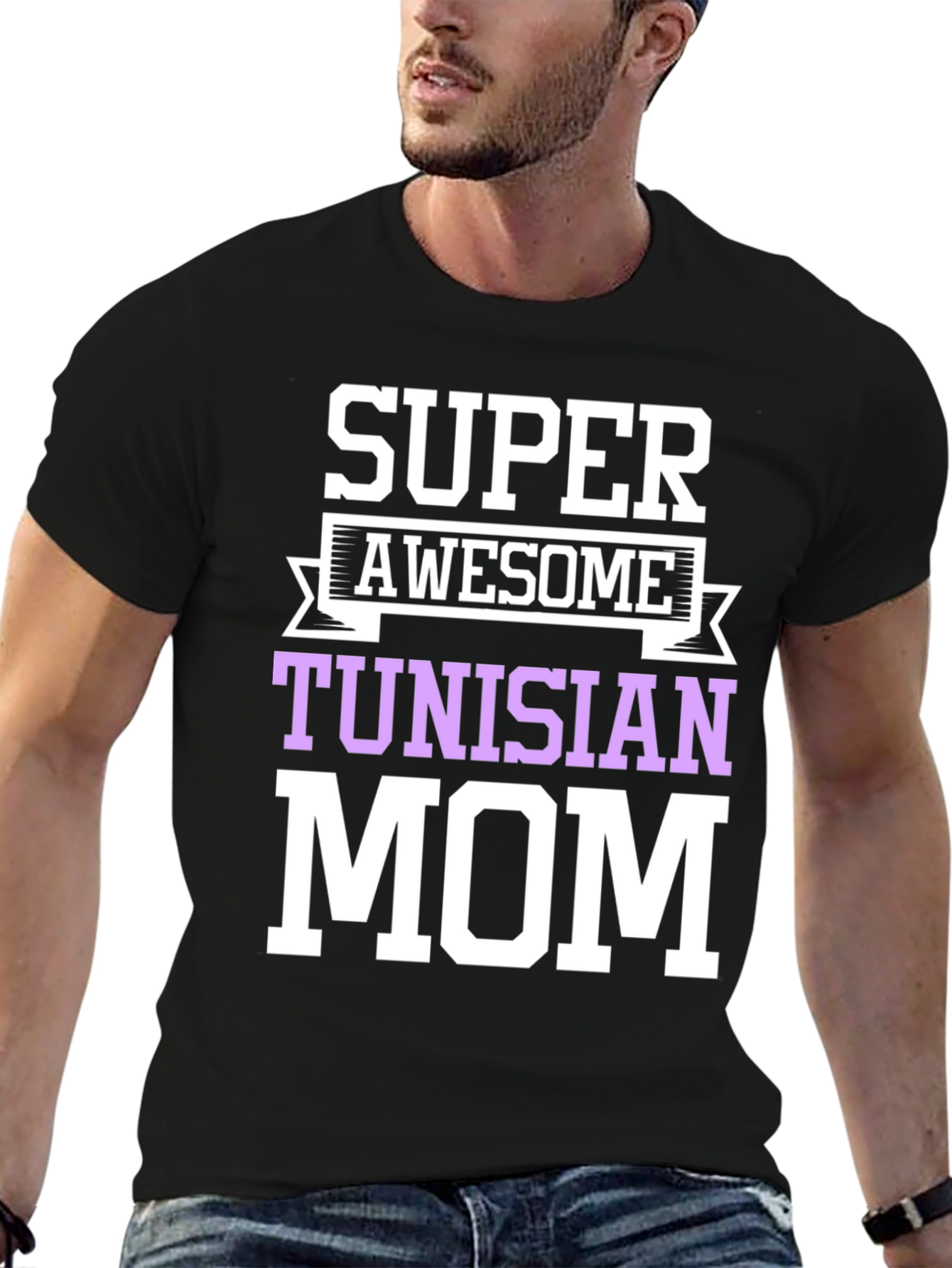 Super Awesome Tunisian Mom T-Shirt