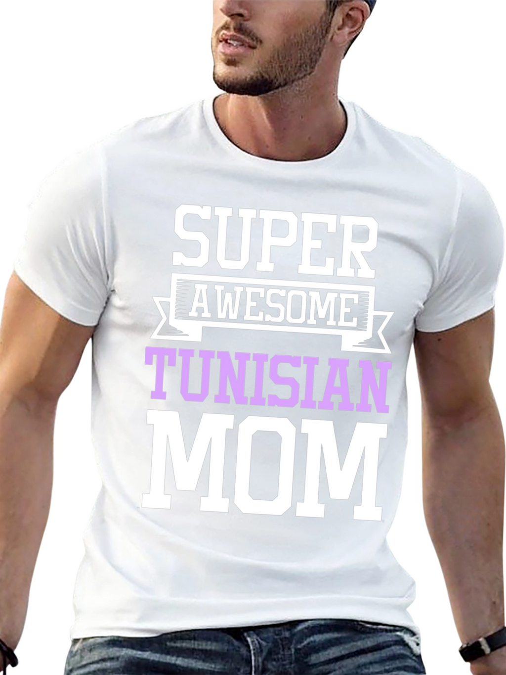 Super Awesome Tunisian Mom T-Shirt