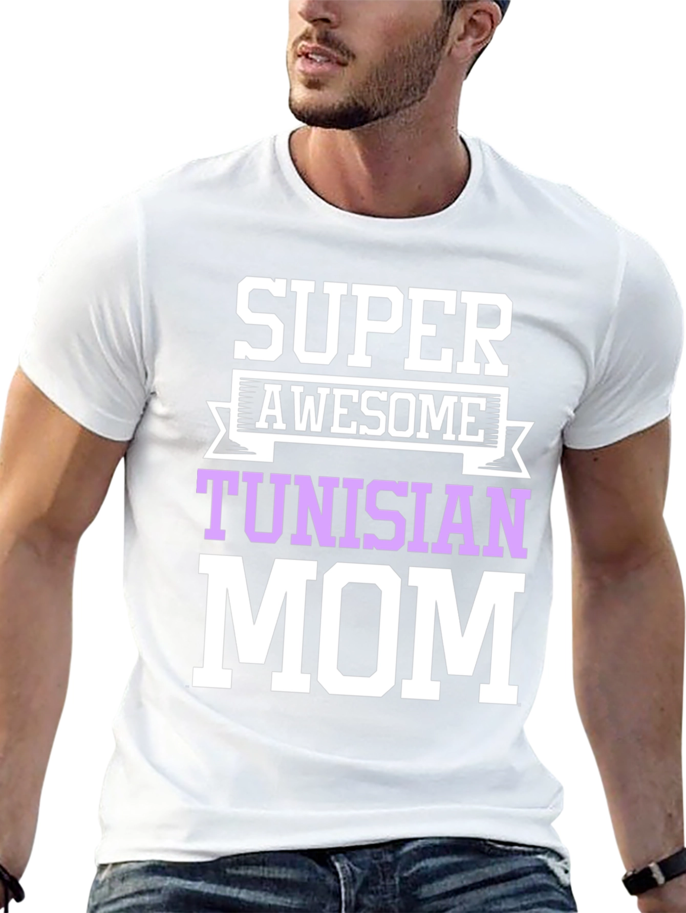 Super Awesome Tunisian Mom T-Shirt
