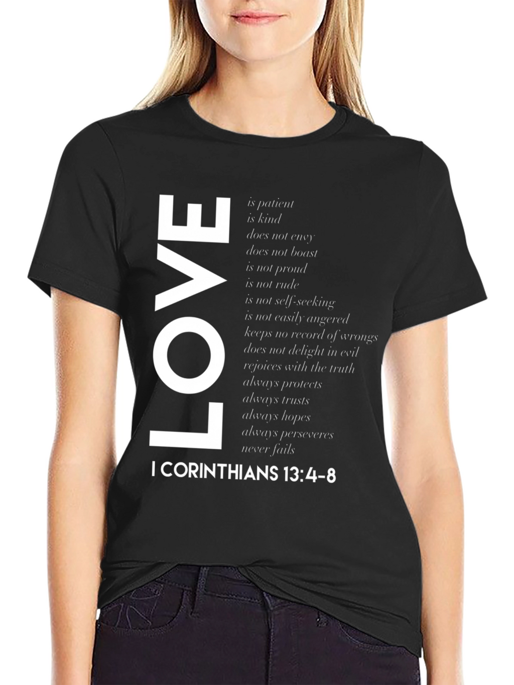 Love is Patient T-Shirt - Christian Scripture Tee