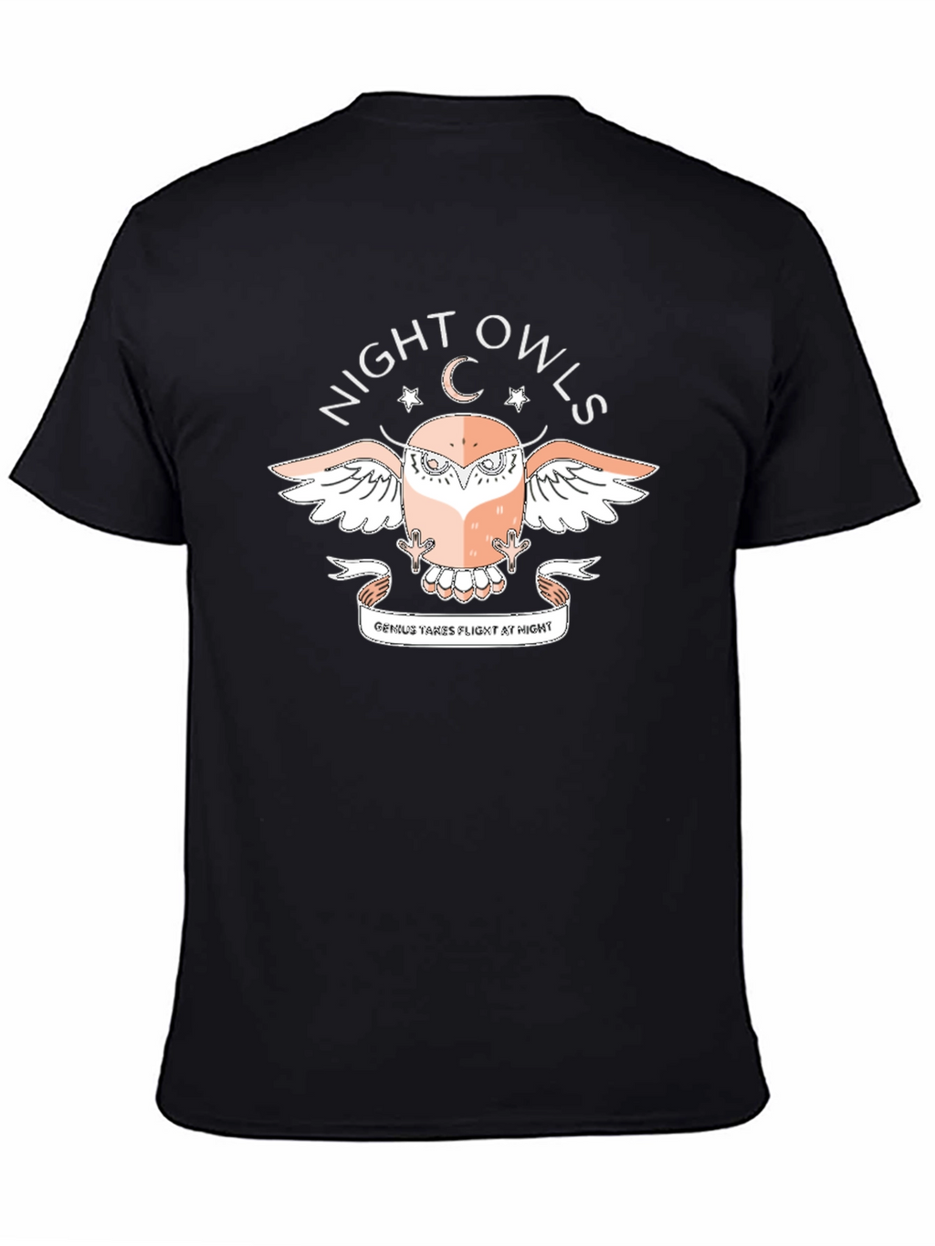 Night Owls Graphic T-Shirt - Genius Takes Flight
