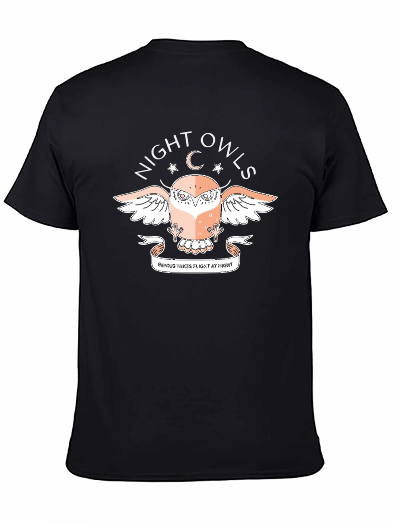 Night Owls Graphic T-Shirt - Genius Takes Flight