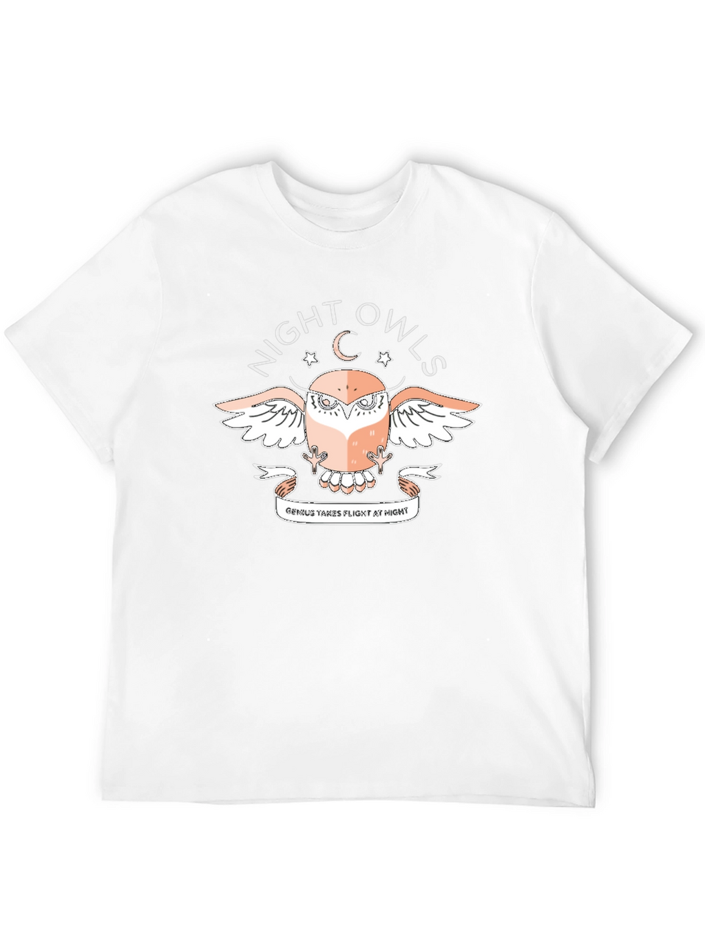 Night Owls Graphic T-Shirt - Genius Takes Flight
