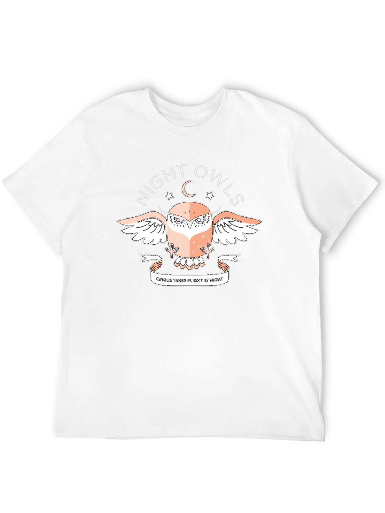Night Owls Graphic T-Shirt - Genius Takes Flight