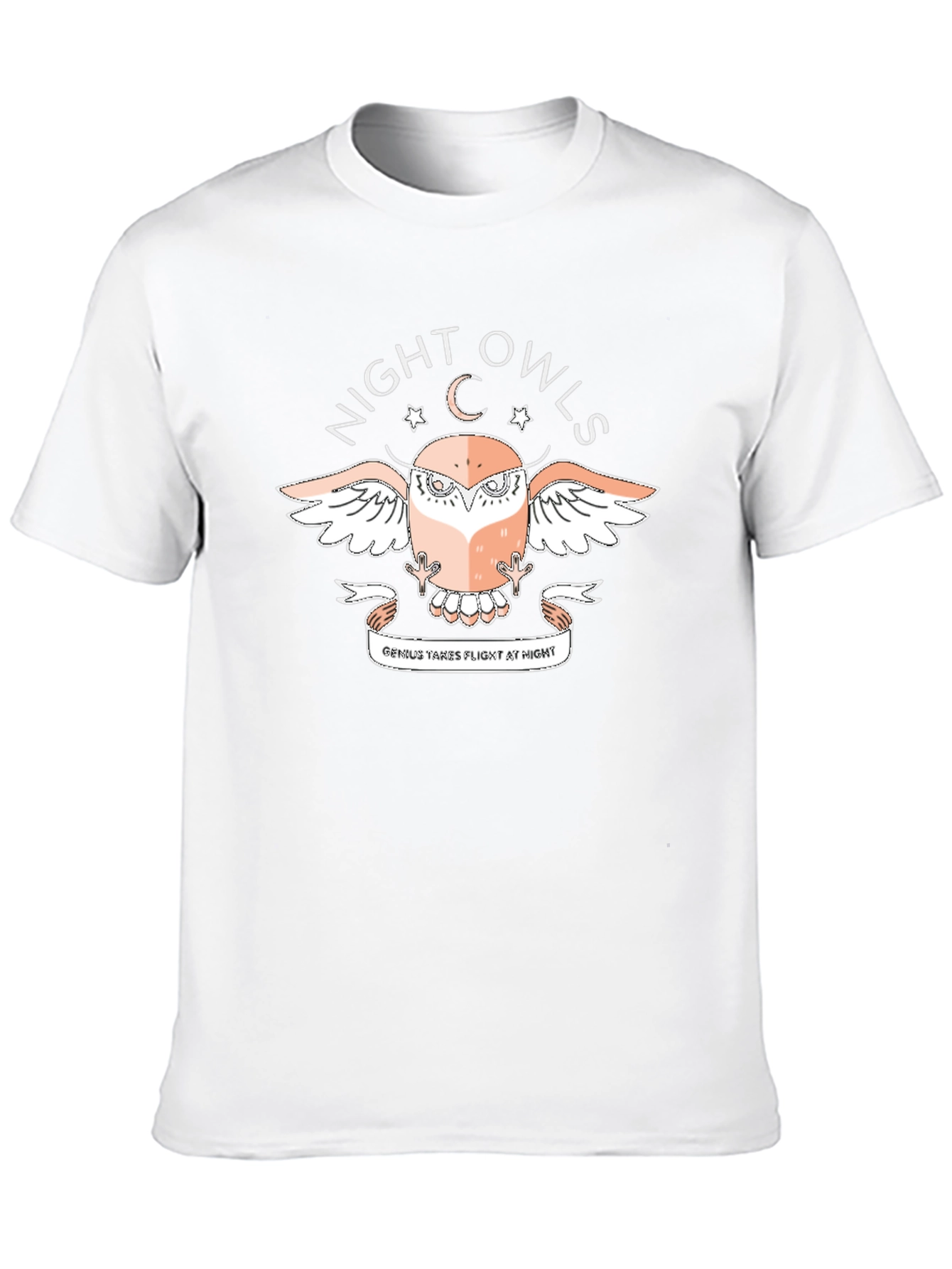 Night Owls Graphic T-Shirt - Genius Takes Flight