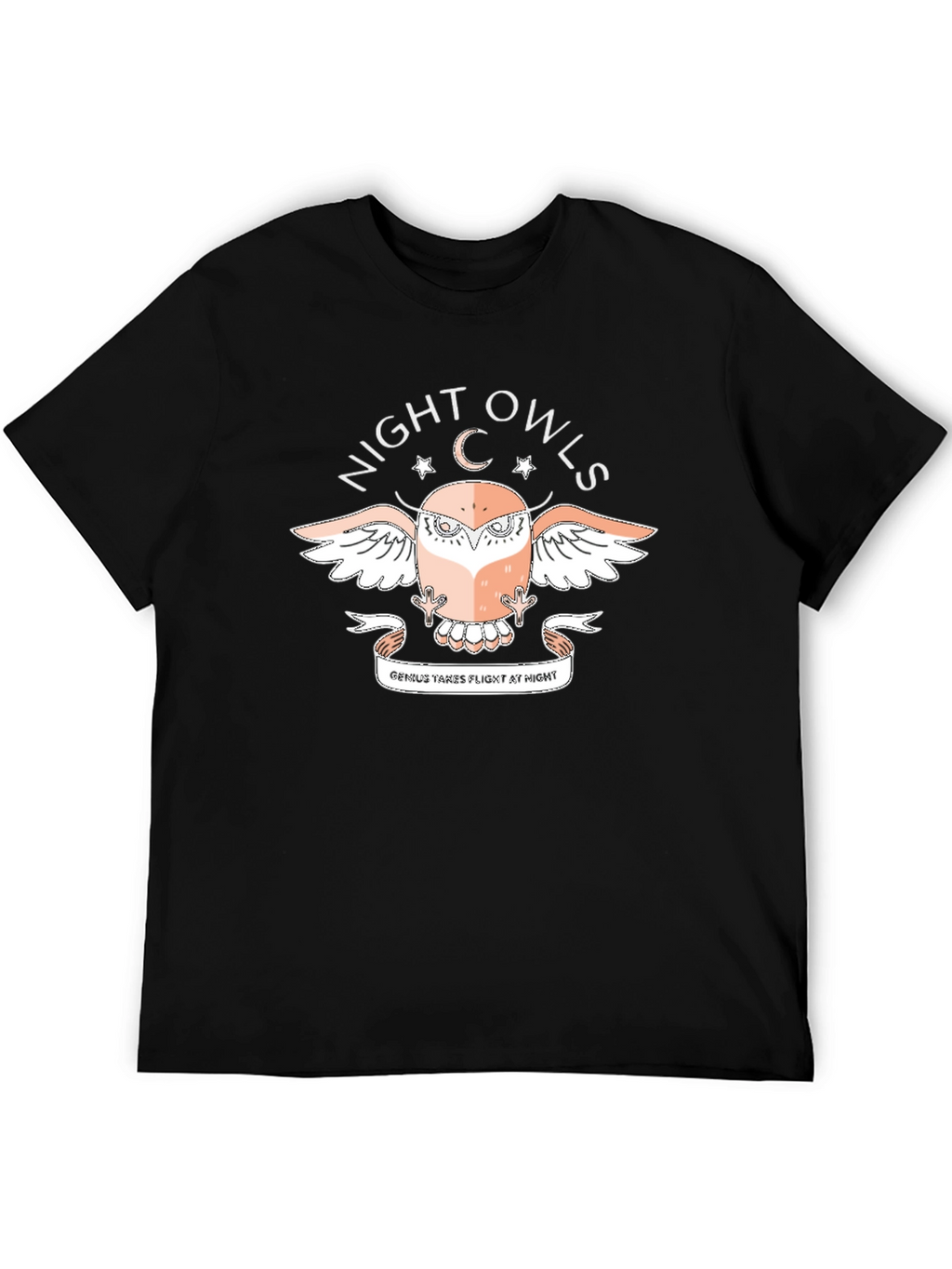 Night Owls Graphic T-Shirt - Genius Takes Flight