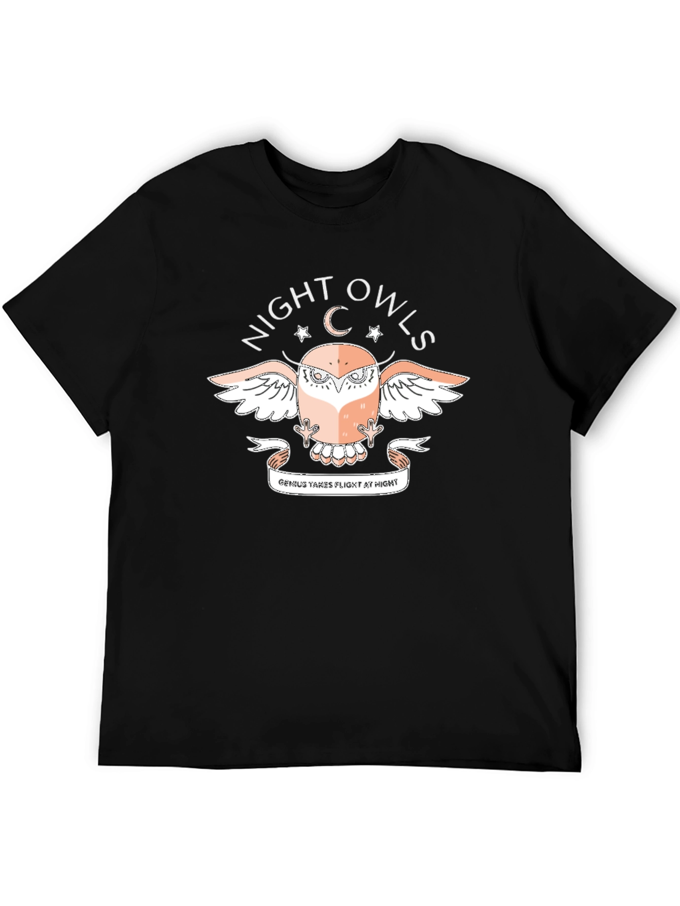 Night Owls Graphic T-Shirt - Genius Takes Flight