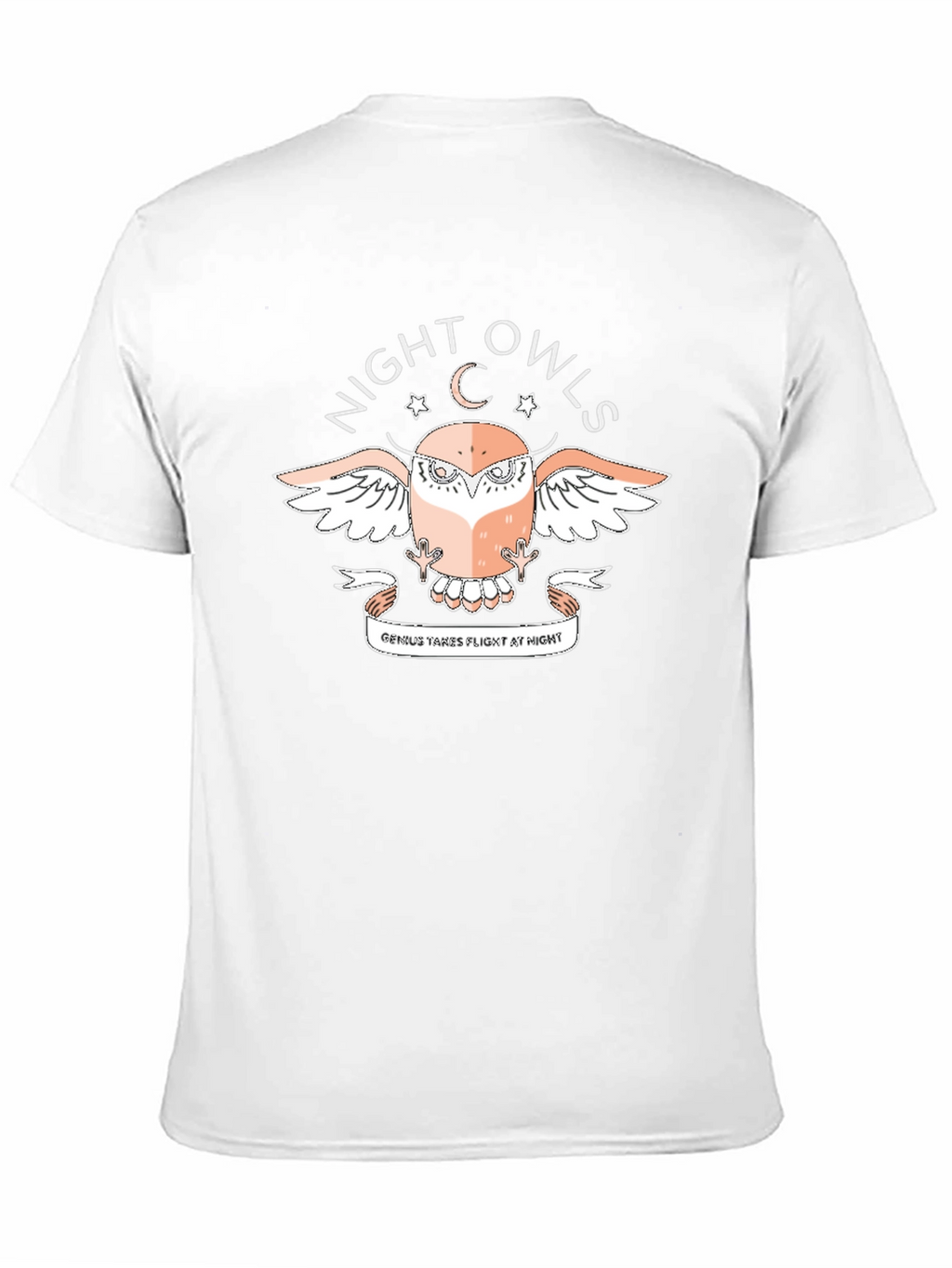 Night Owls Graphic T-Shirt - Genius Takes Flight