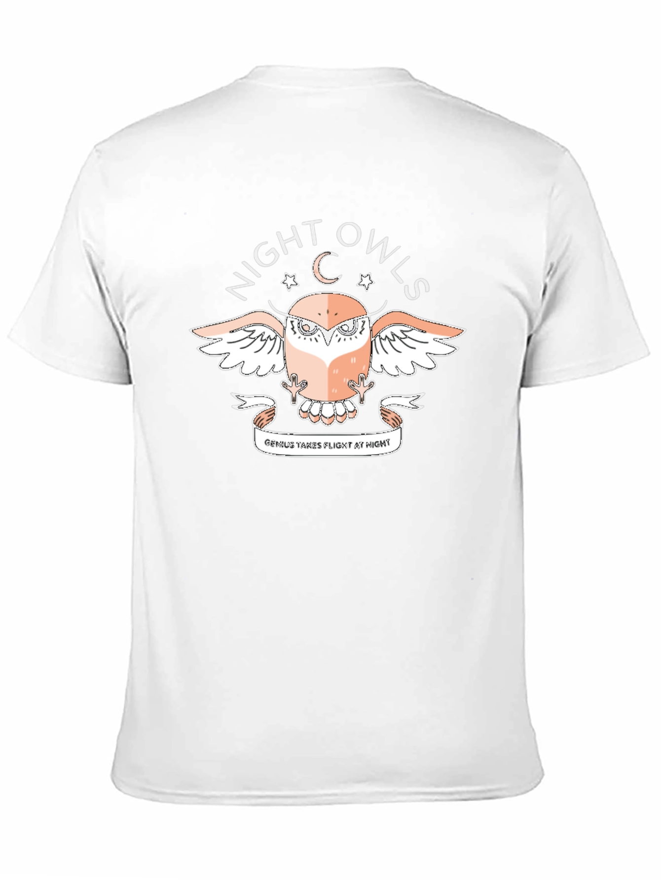 Night Owls Graphic T-Shirt - Genius Takes Flight