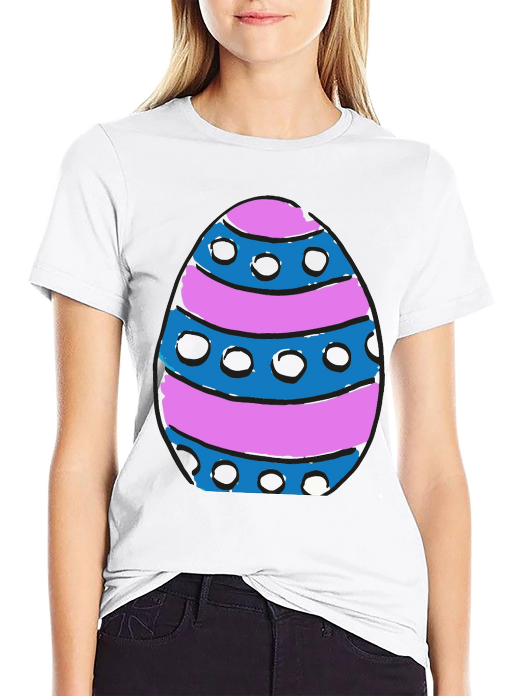 Easter Egg Graphic T-Shirt