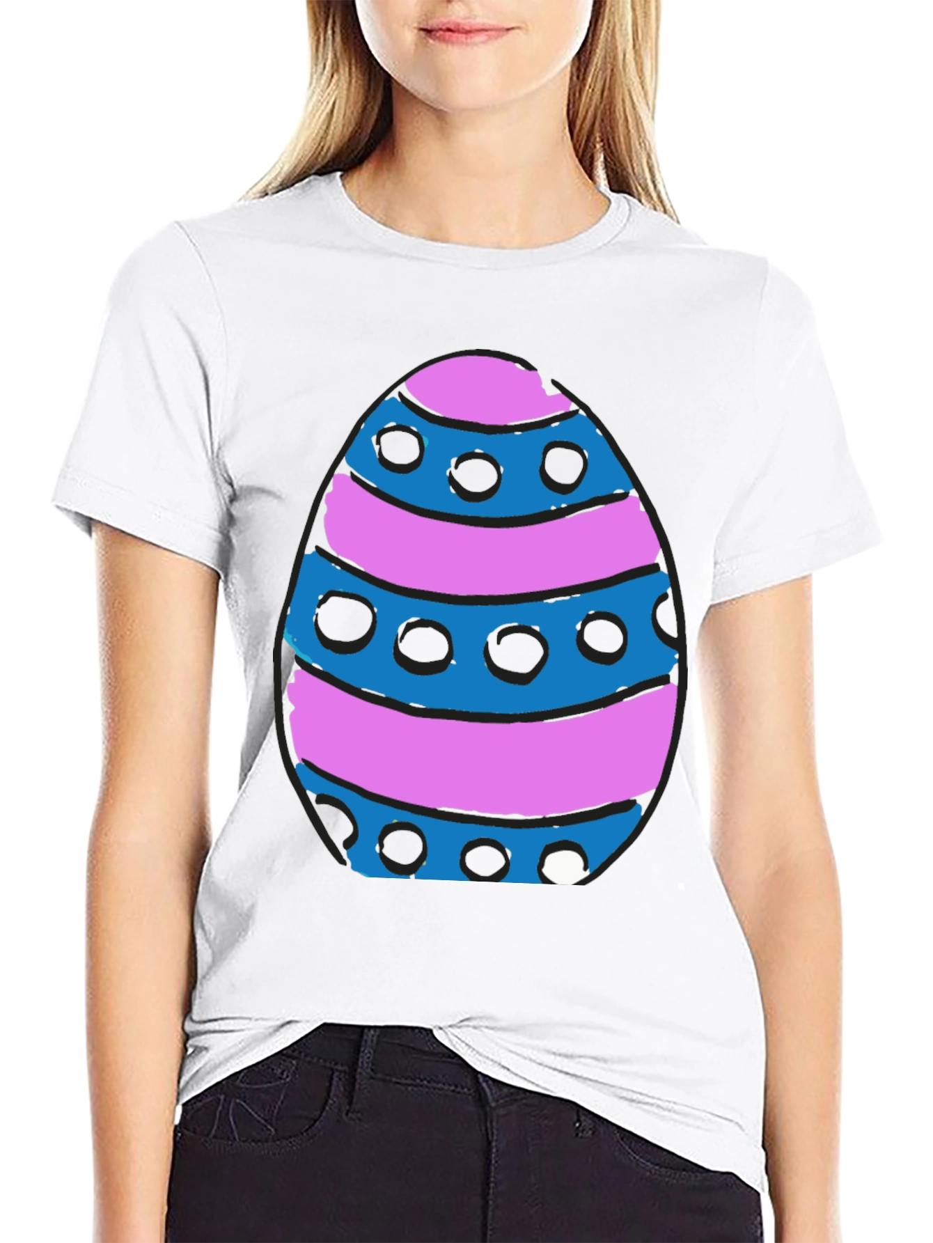 Easter Egg Graphic T-Shirt