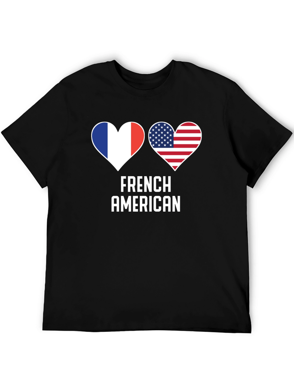 French American Heart T-Shirt
