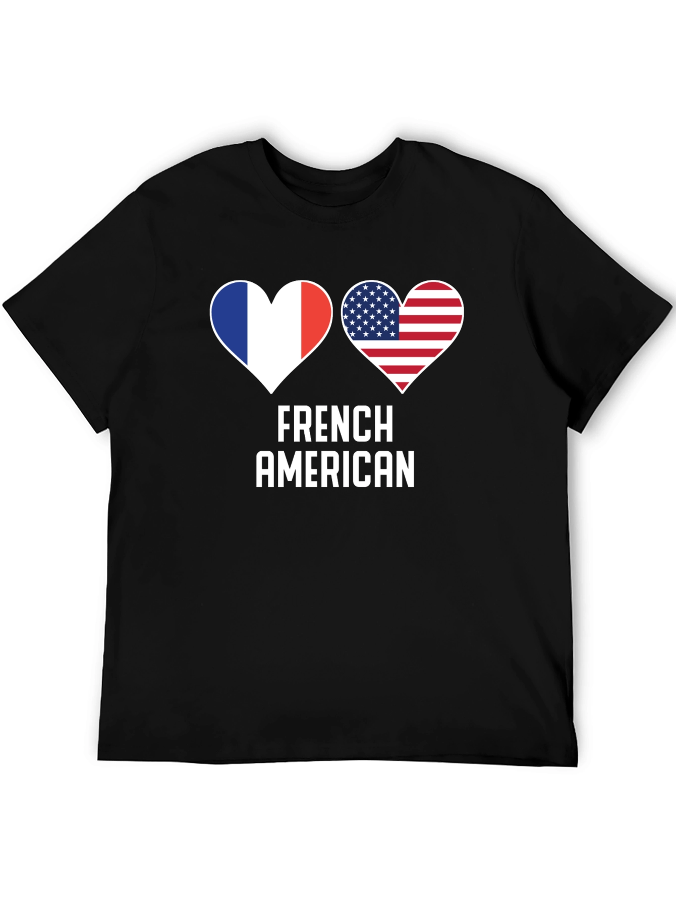 French American Heart T-Shirt