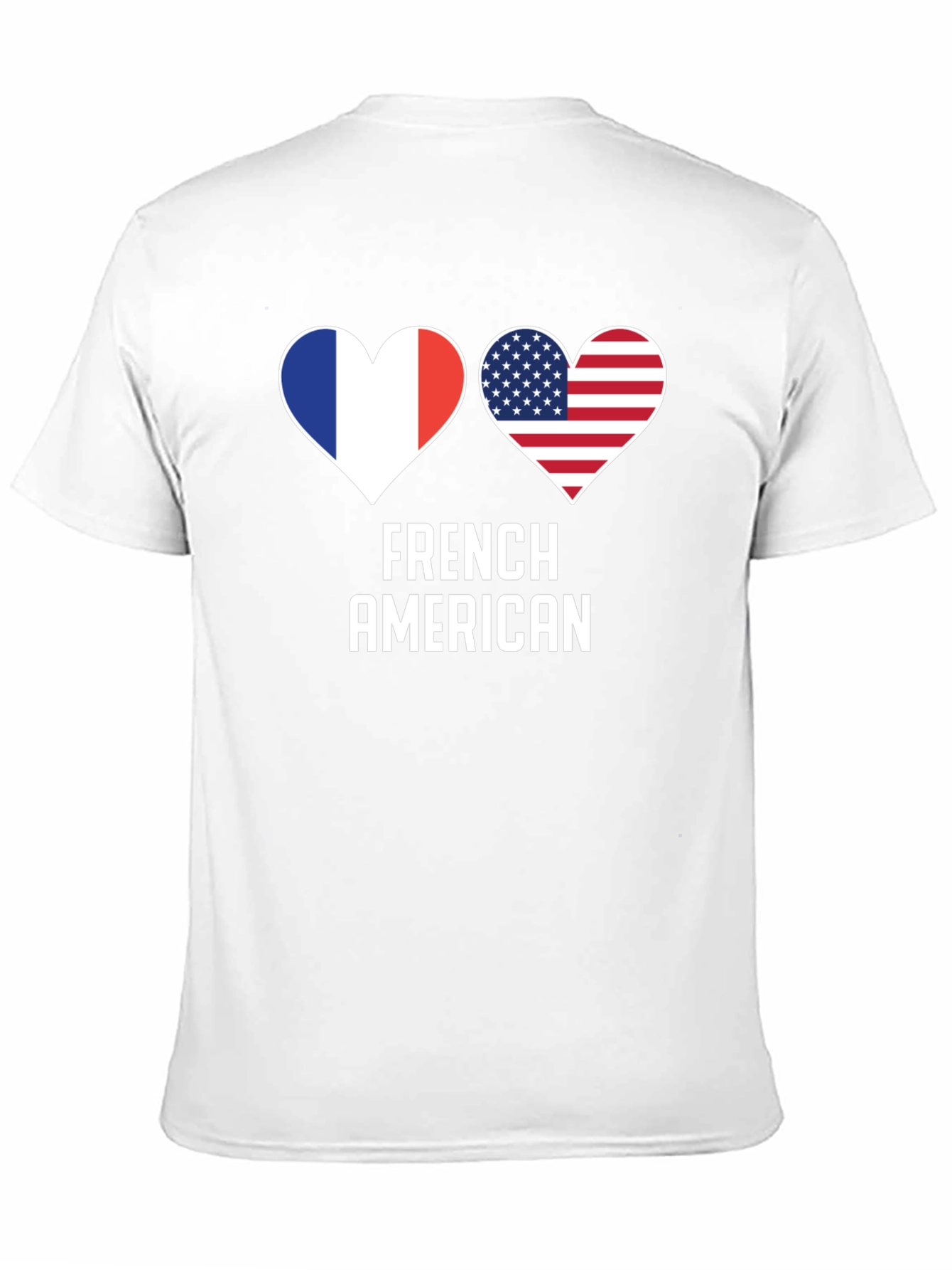 French American Heart T-Shirt