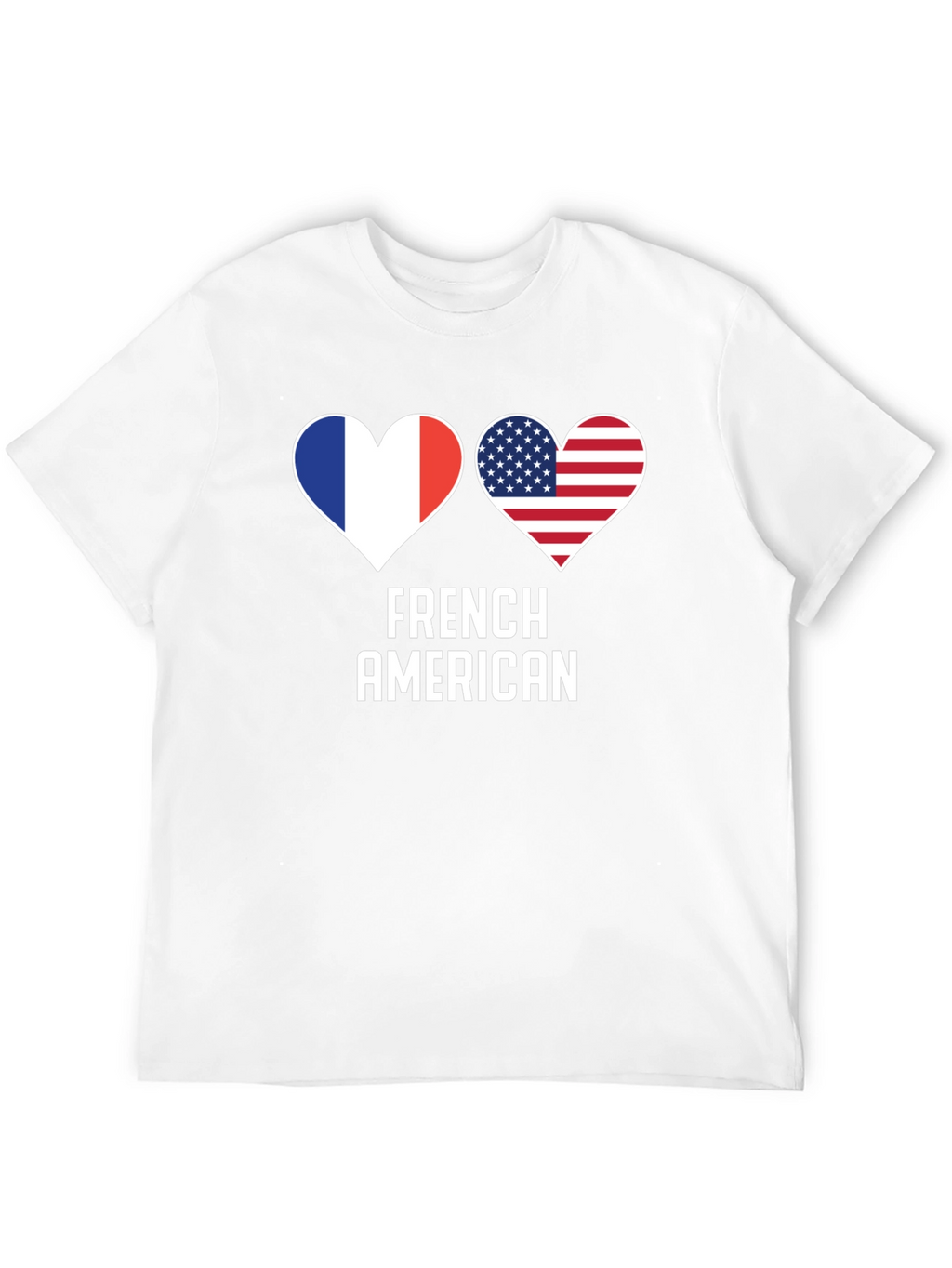 French American Heart T-Shirt