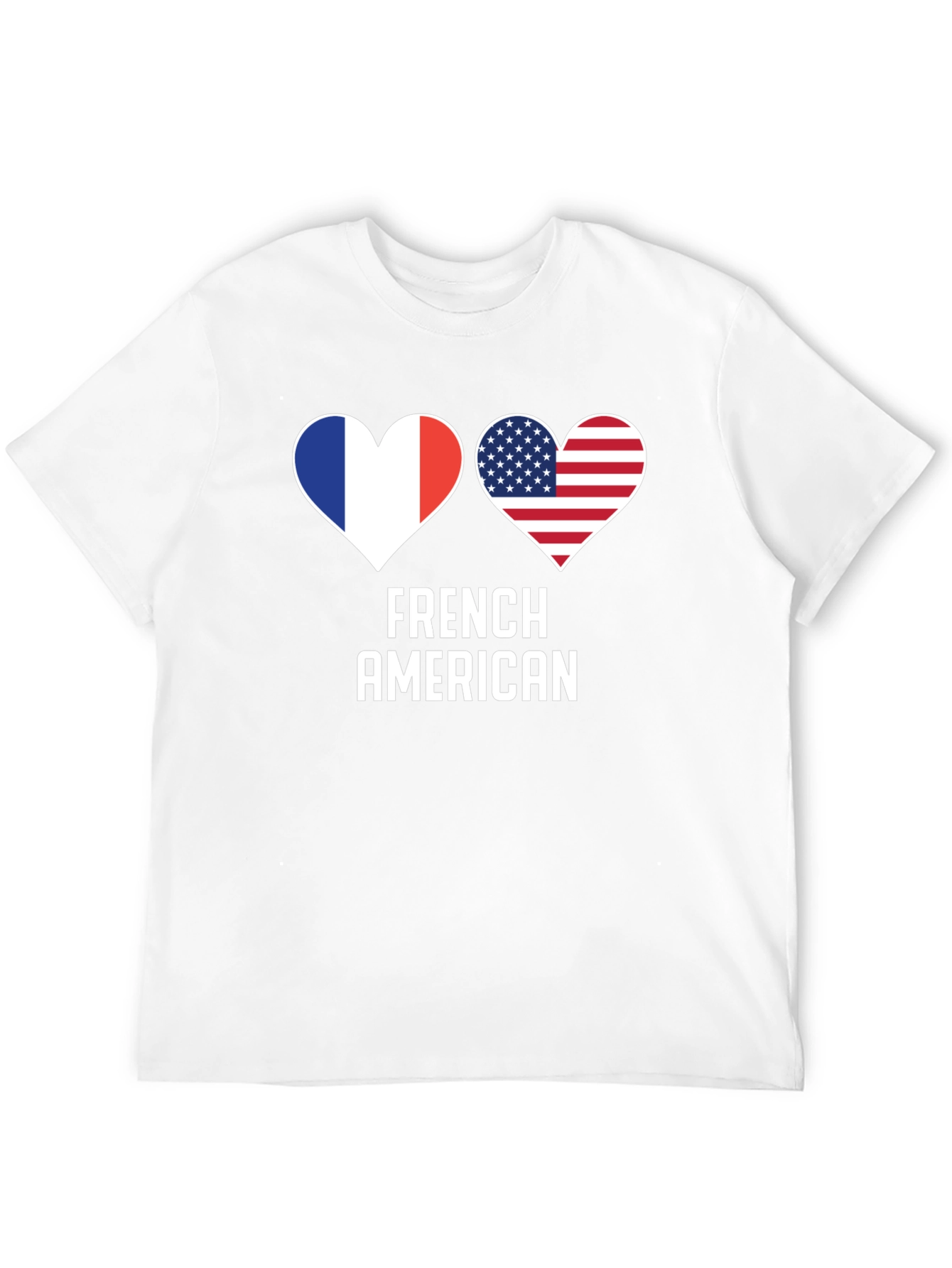French American Heart T-Shirt
