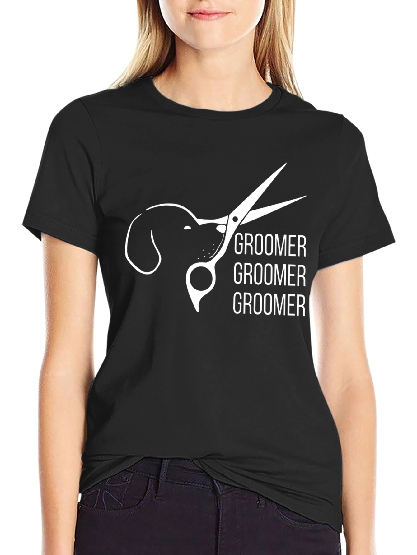 Dog Groomer T-Shirt - Stylish Pet Care Apparel