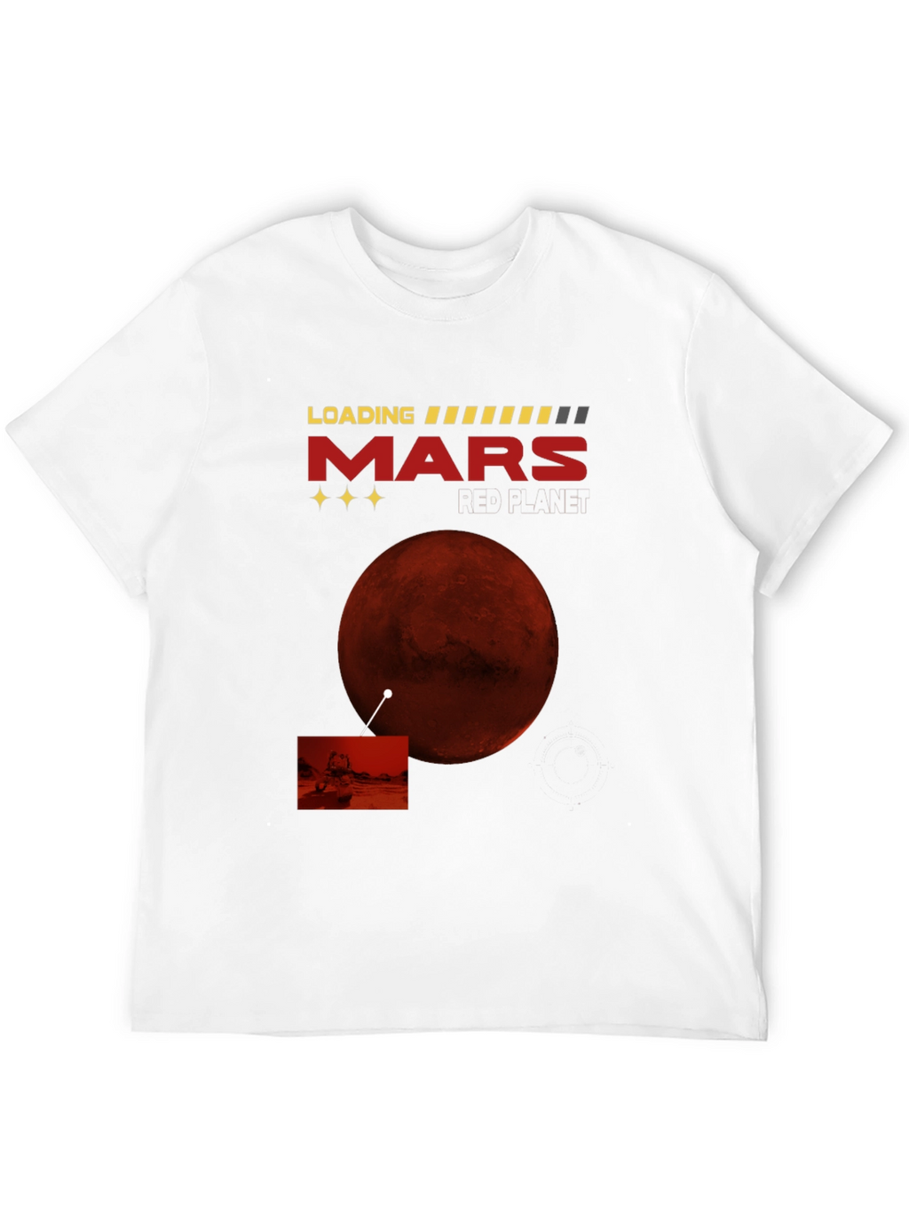 Loading Mars Graphic T-Shirt - Space Exploration Tee