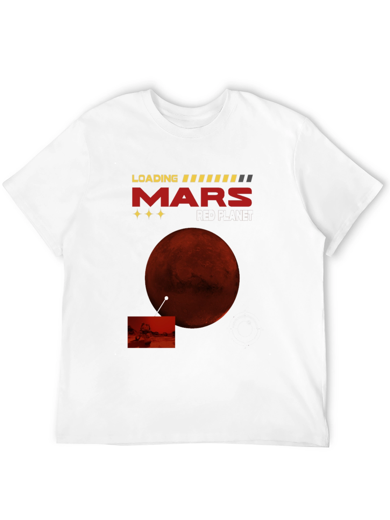 Loading Mars Graphic T-Shirt - Space Exploration Tee