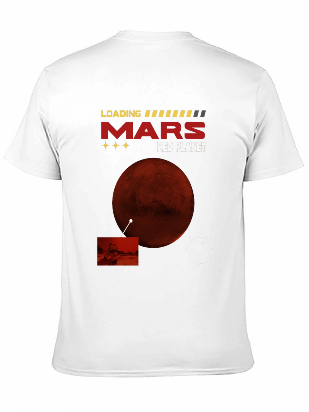 Loading Mars Graphic T-Shirt - Space Exploration Tee
