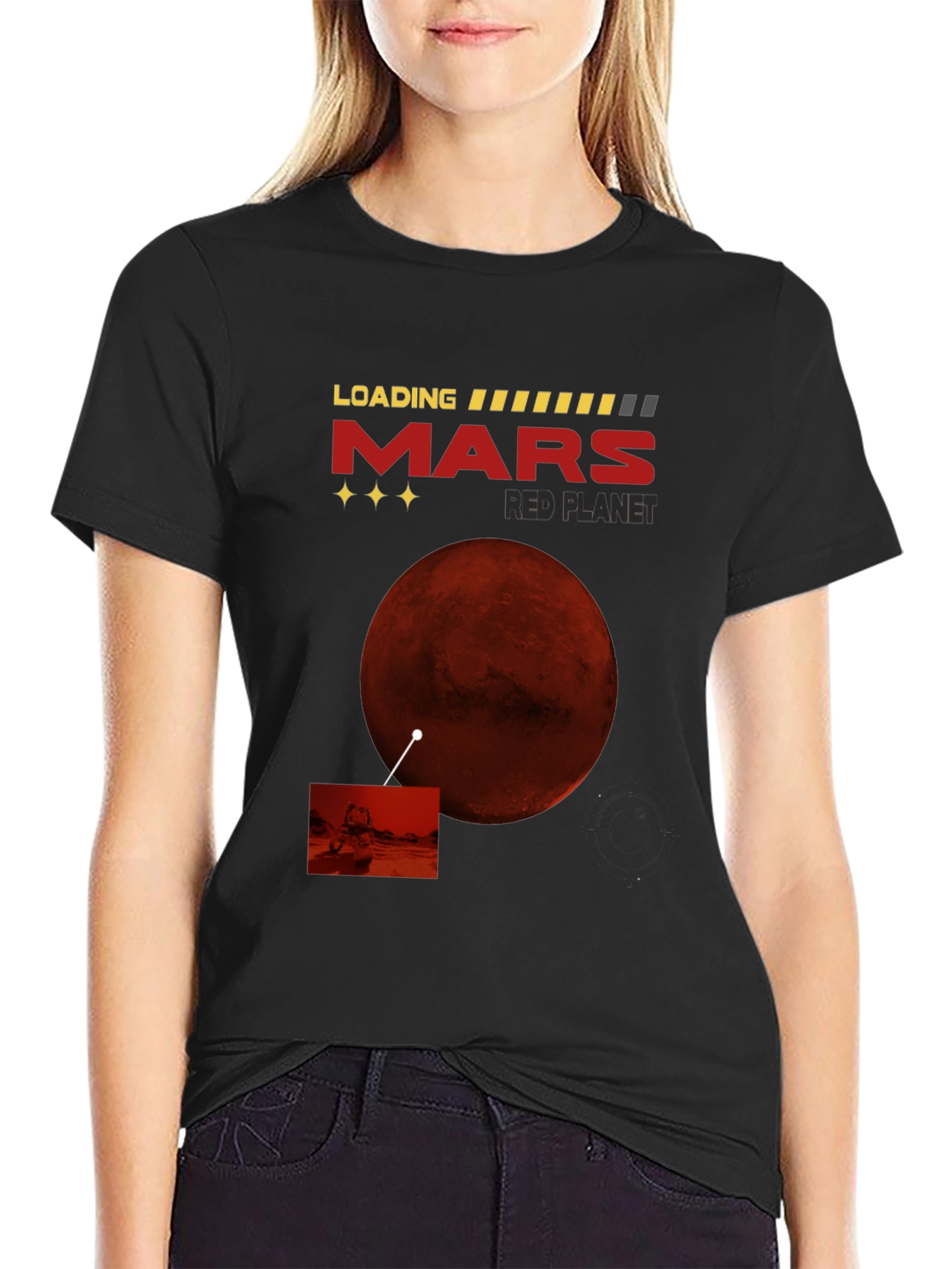 Loading Mars Graphic T-Shirt - Space Exploration Tee
