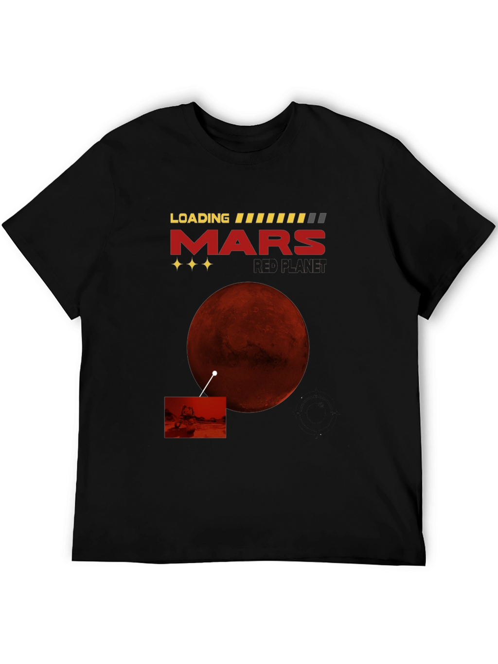 Loading Mars Graphic T-Shirt - Space Exploration Tee