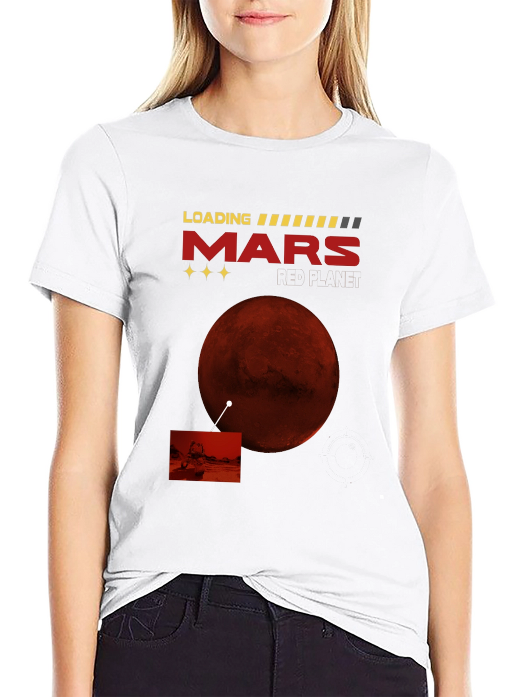 Loading Mars Graphic T-Shirt - Space Exploration Tee