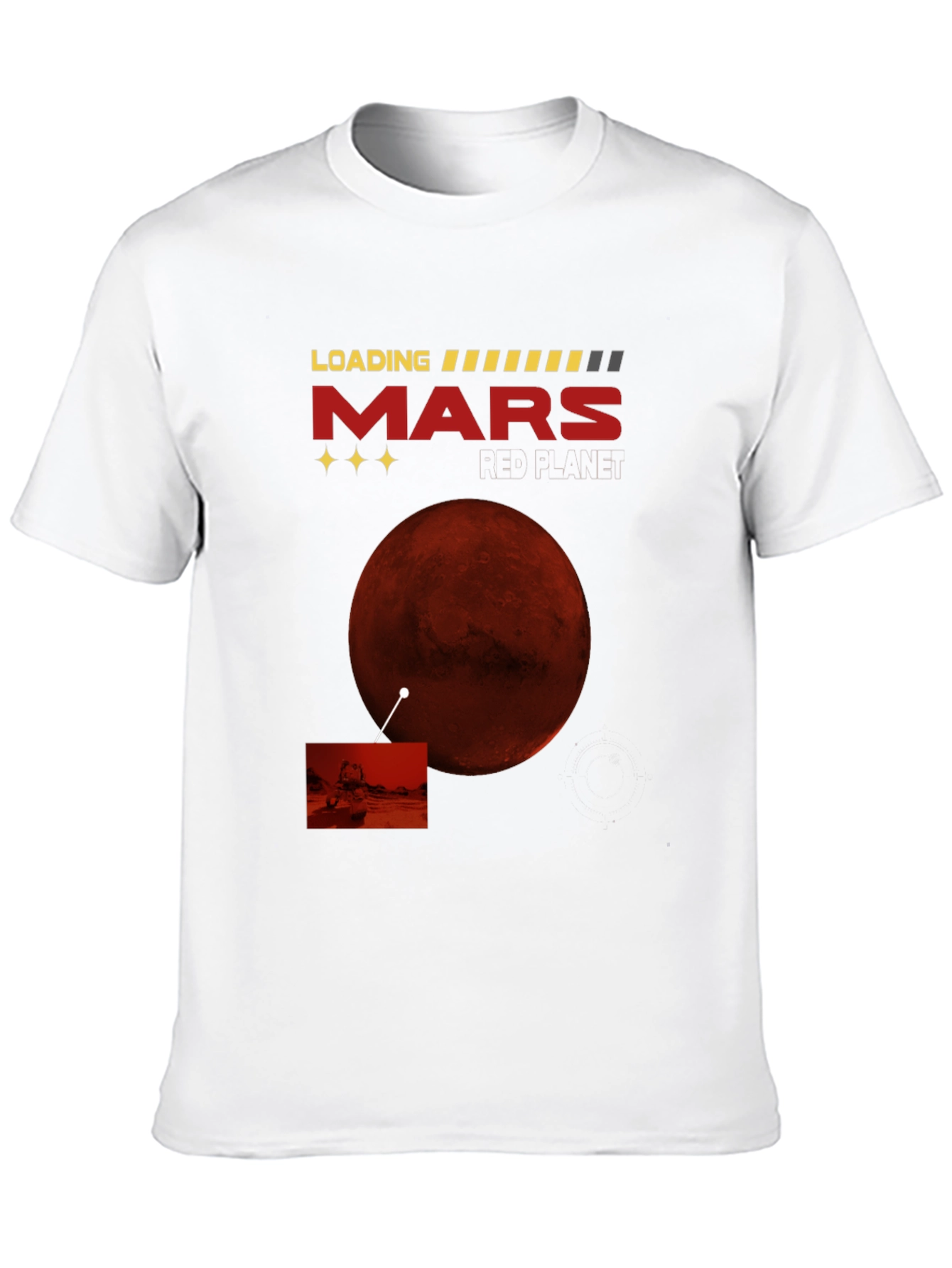 Loading Mars Graphic T-Shirt - Space Exploration Tee