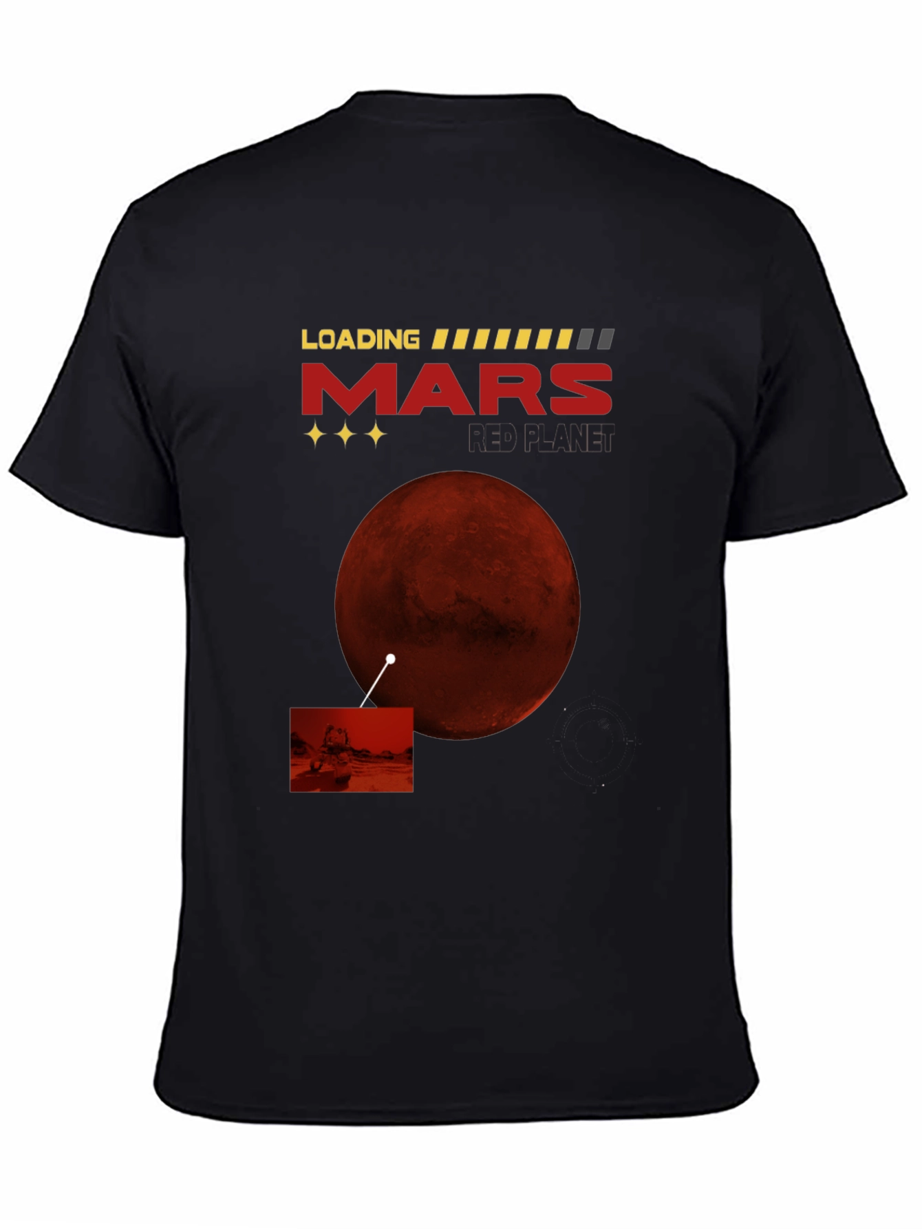 Loading Mars Graphic T-Shirt - Space Exploration Tee