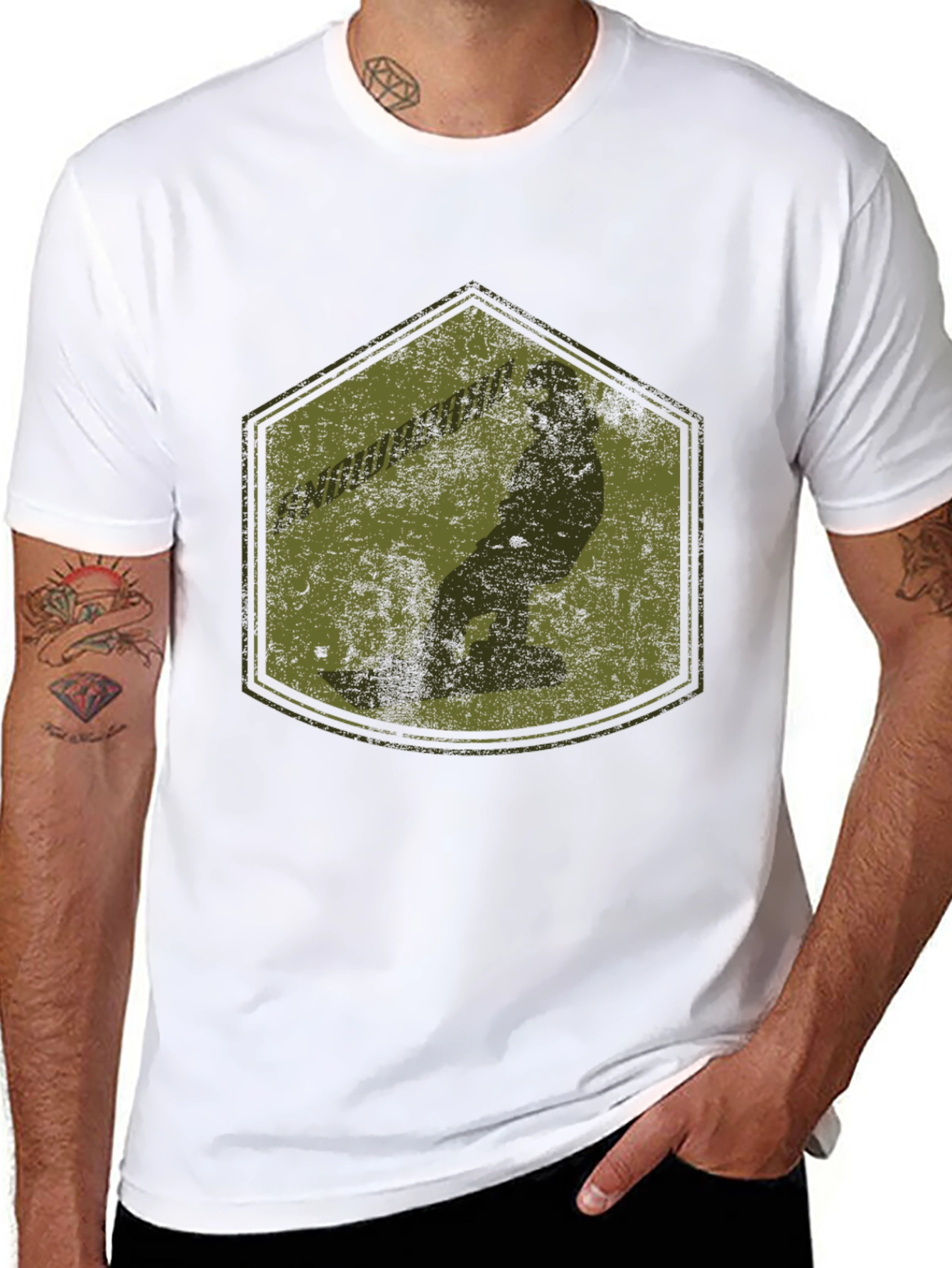 Snowboarder Graphic Tee - Black Casual T-Shirt