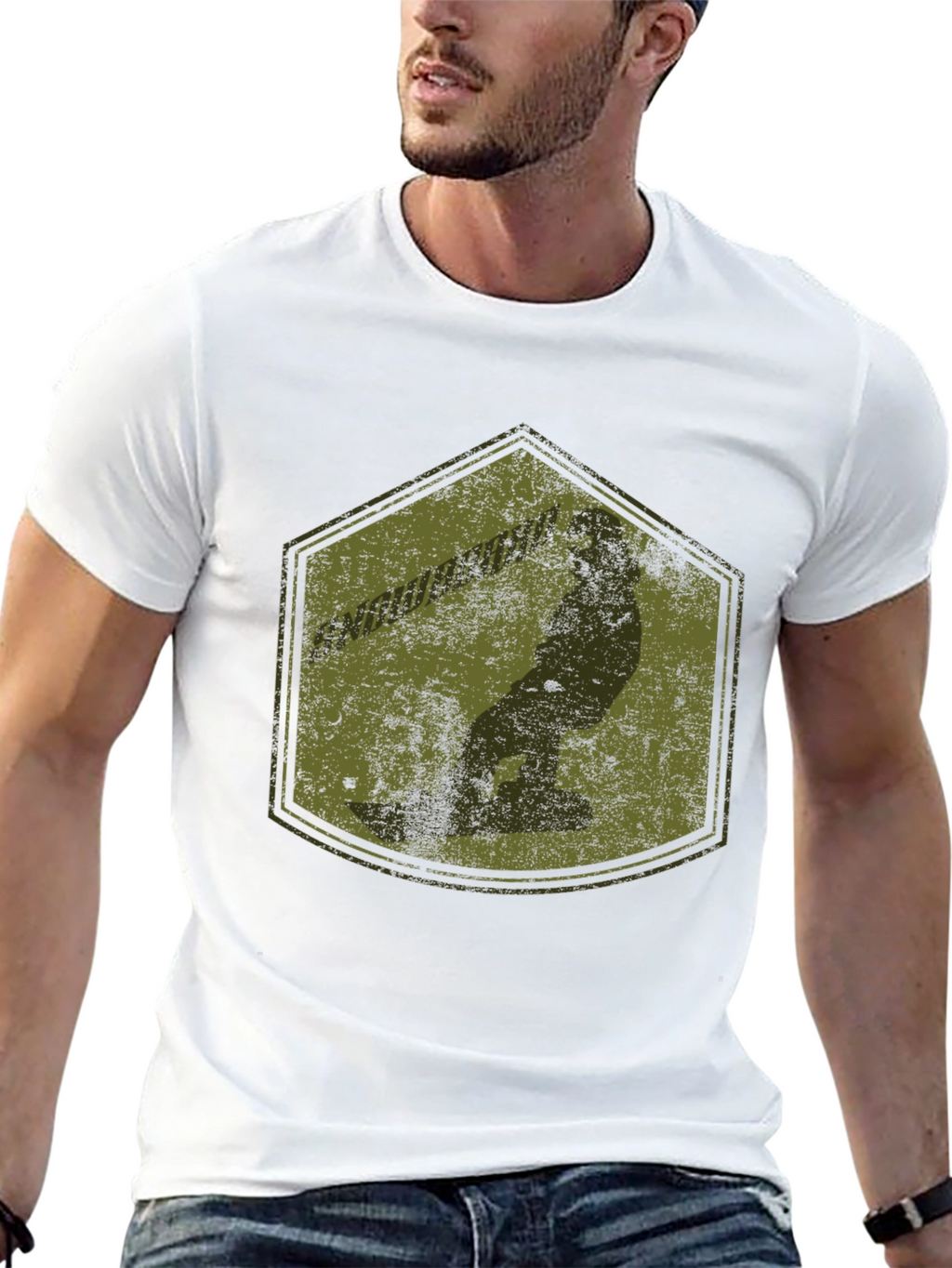 Snowboarder Graphic Tee - Black Casual T-Shirt