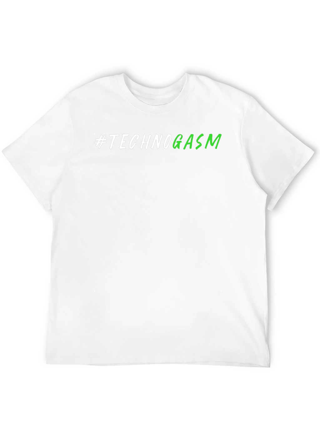 Technogasm Black T-Shirt - Modern Design