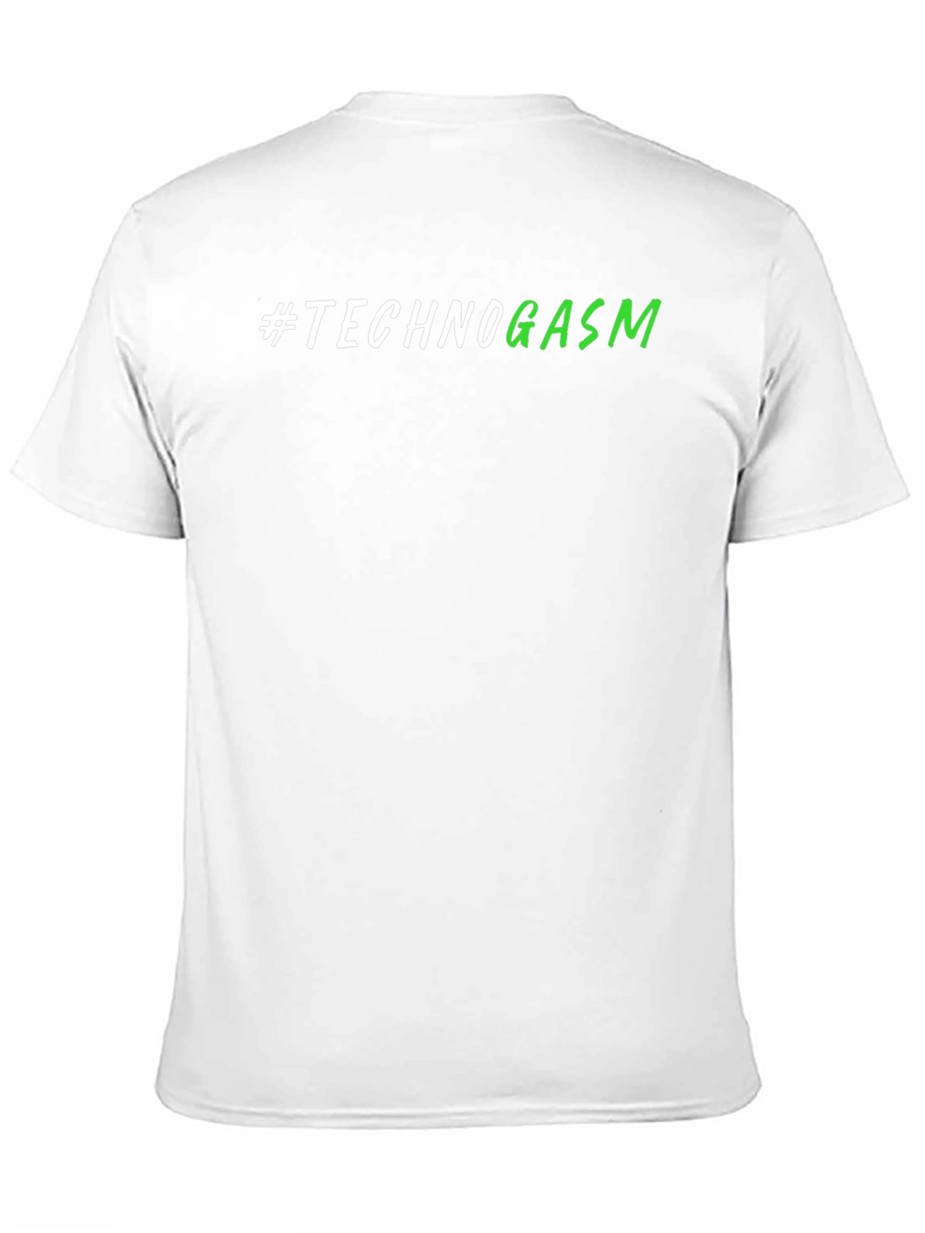 Technogasm Black T-Shirt - Modern Design