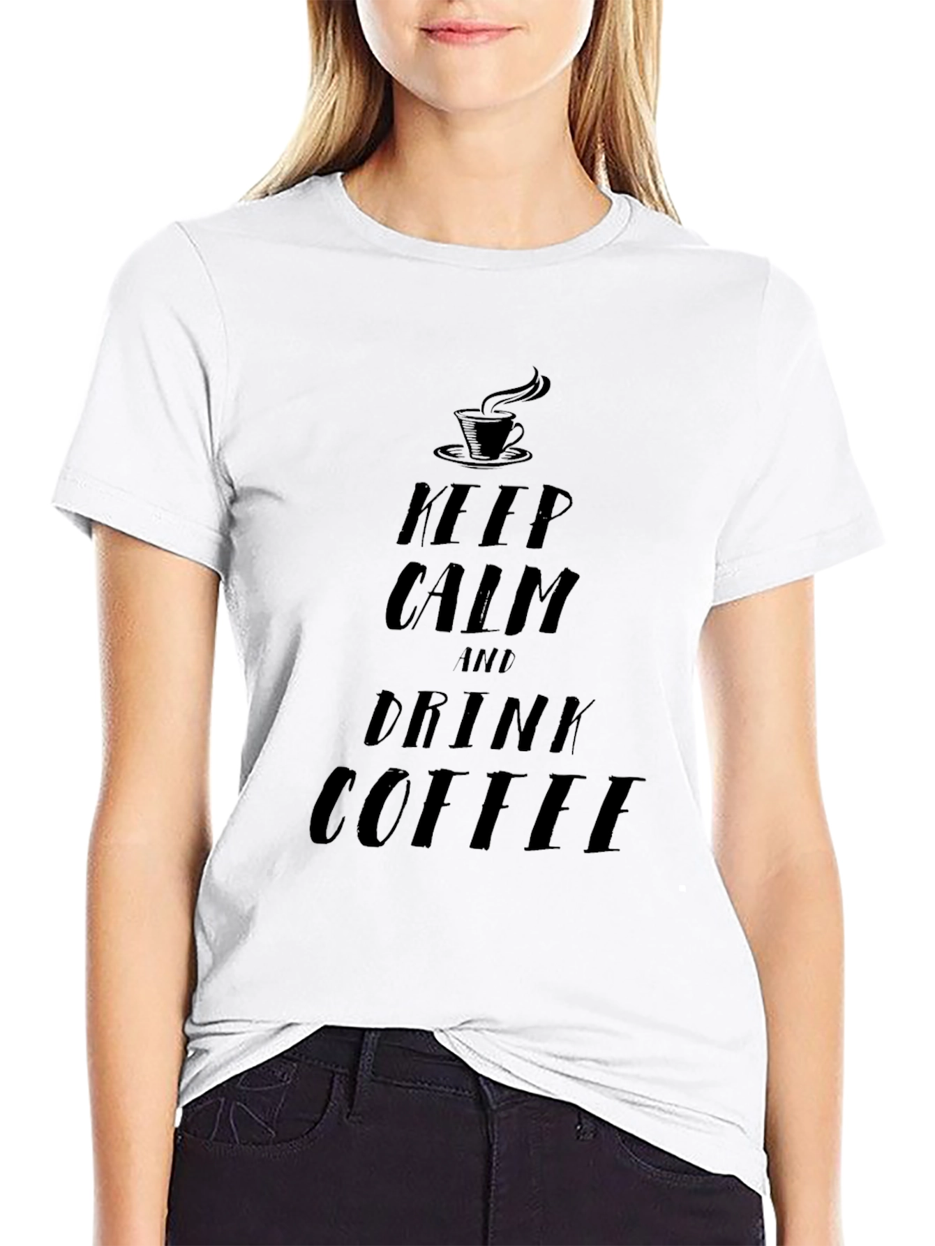 Keep Calm and Drink Coffee T-Shirt