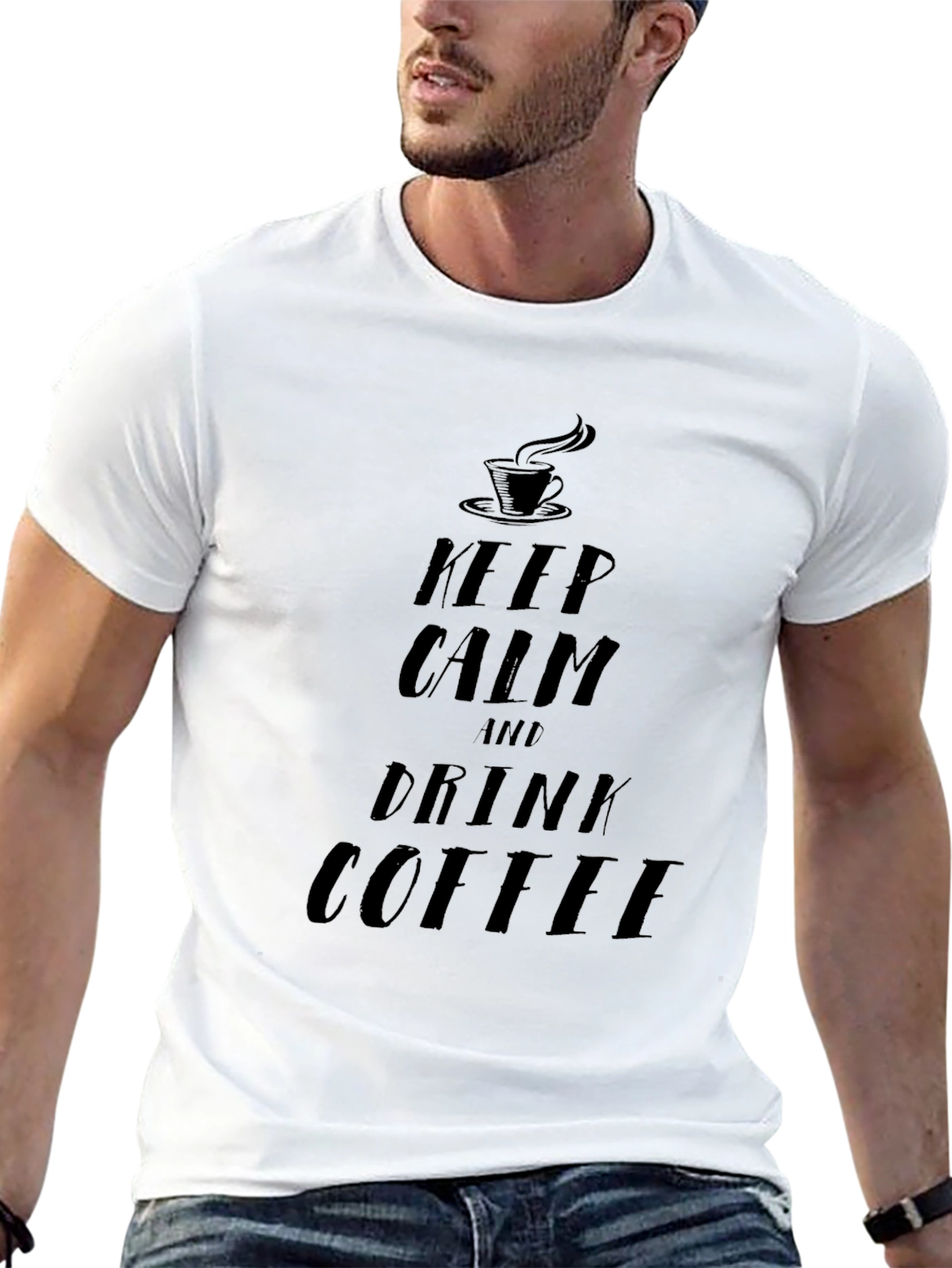 Keep Calm and Drink Coffee T-Shirt