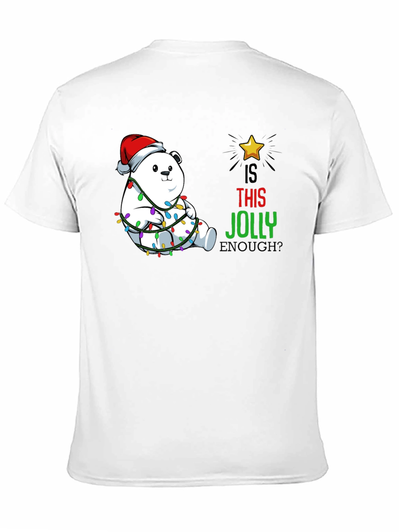 Jolly Bear Christmas T-Shirt