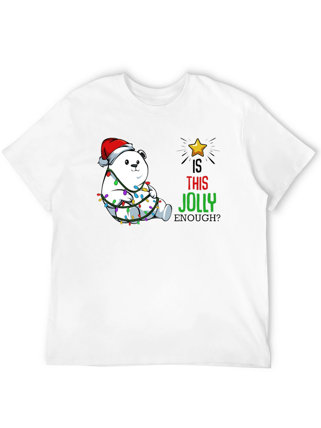 Jolly Bear Christmas T-Shirt