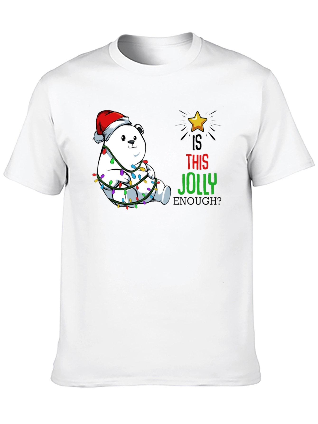 Jolly Bear Christmas T-Shirt