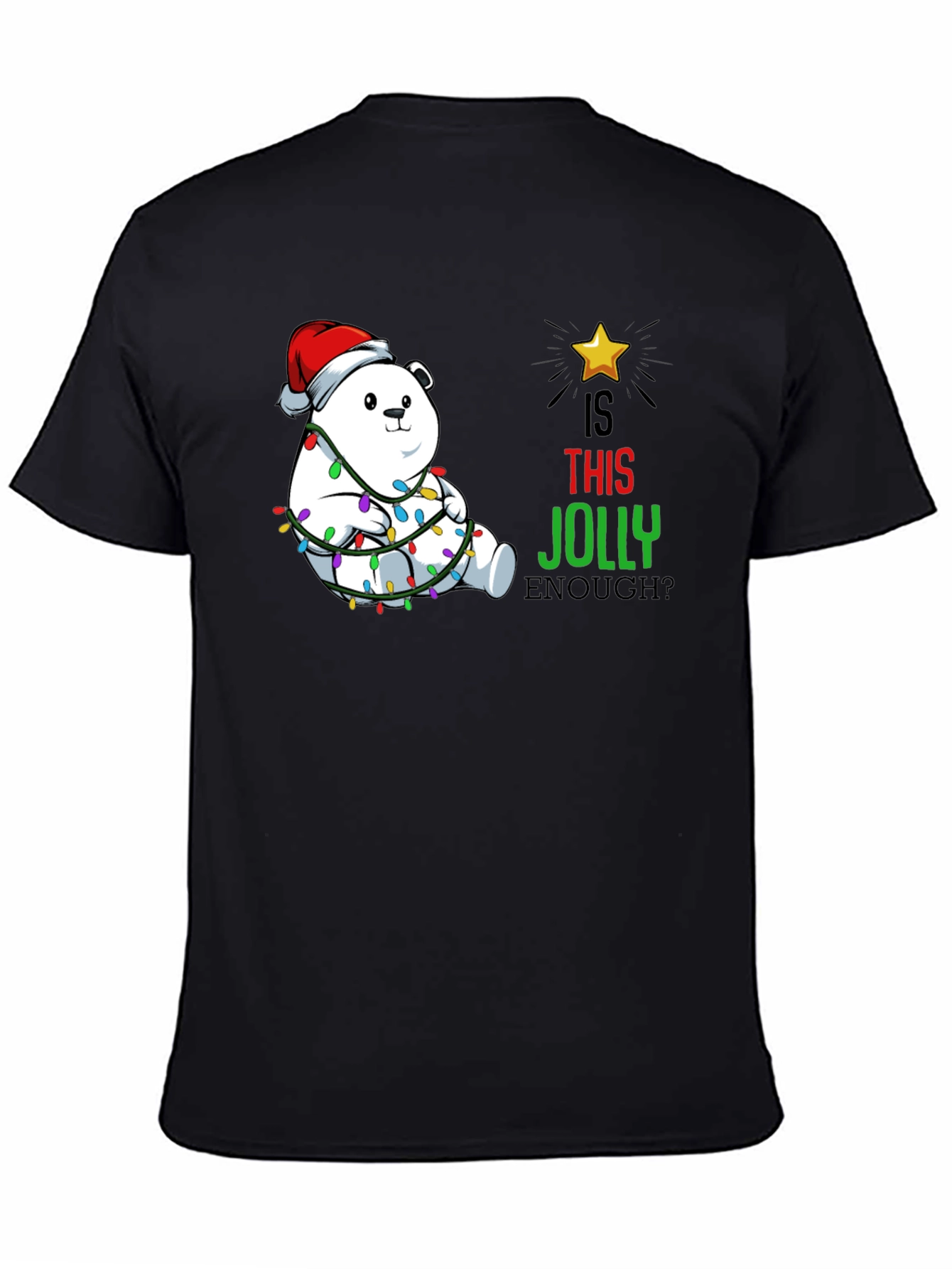 Jolly Bear Christmas T-Shirt