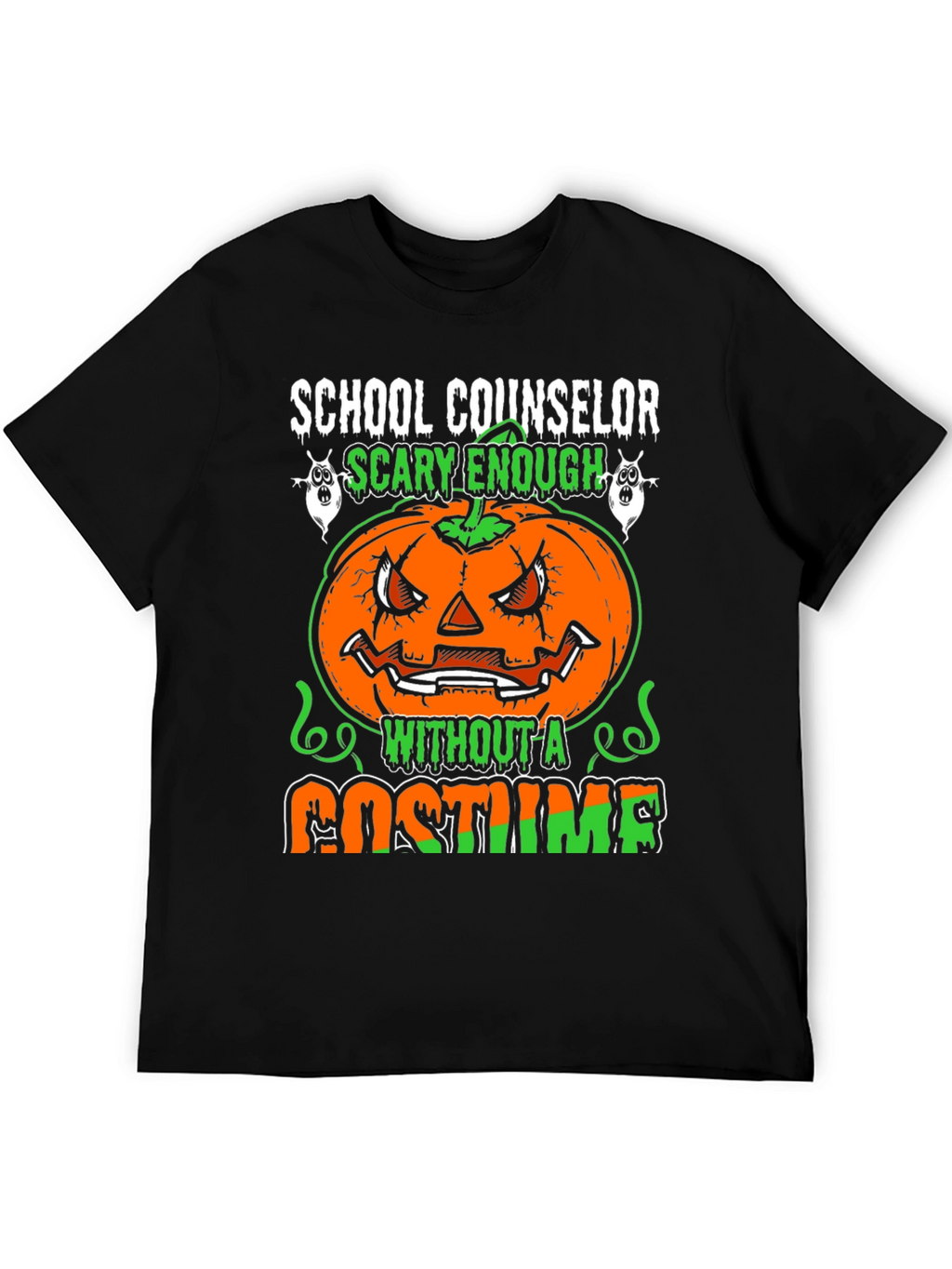 Scary School Counselor Halloween T-Shirt