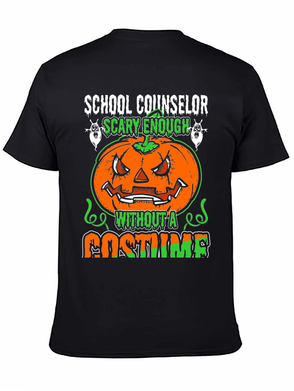 Scary School Counselor Halloween T-Shirt