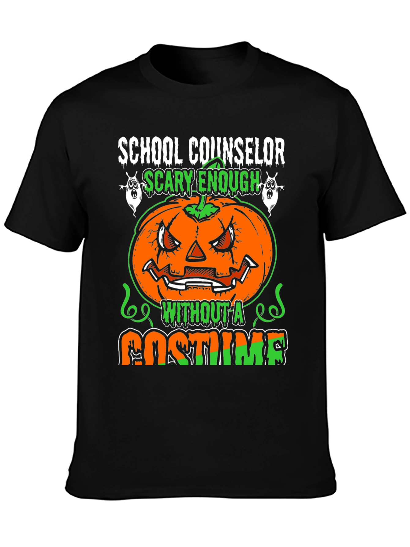 Scary School Counselor Halloween T-Shirt