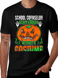 Scary School Counselor Halloween T-Shirt