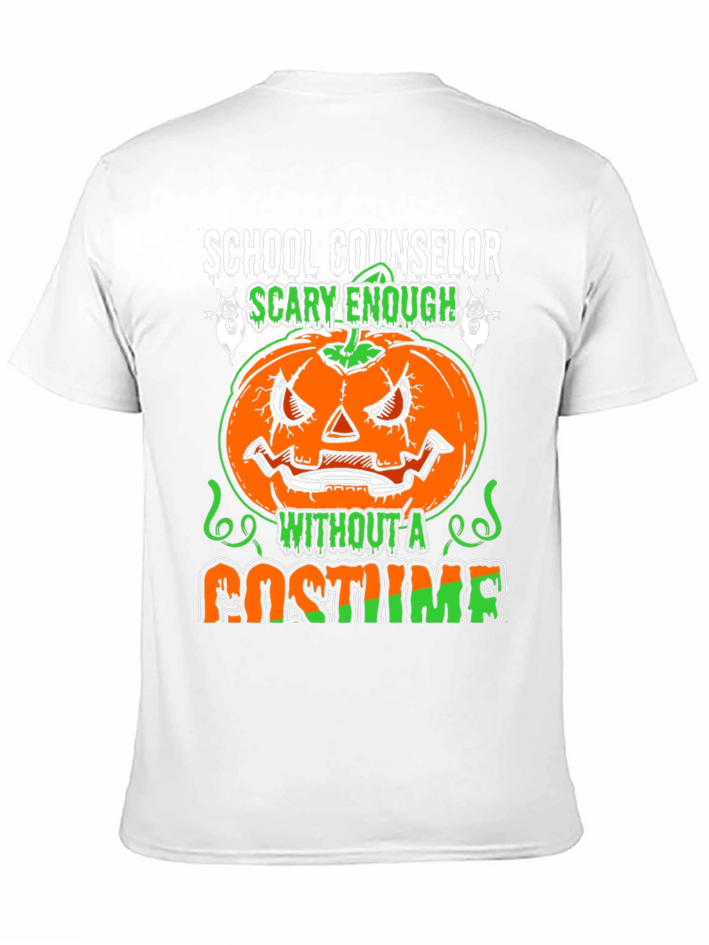 Scary School Counselor Halloween T-Shirt